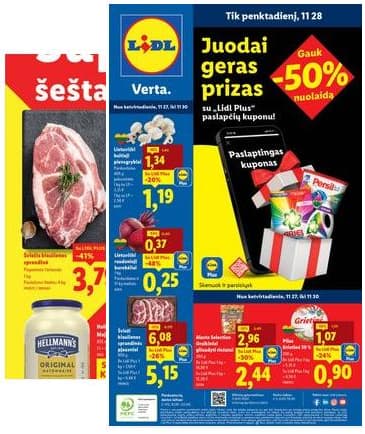 Lidl - LIDL akcijos nuo ketvirtadienio | 2025-11-27 - 2025-11-30 2025-11-27 – 2025-11-30