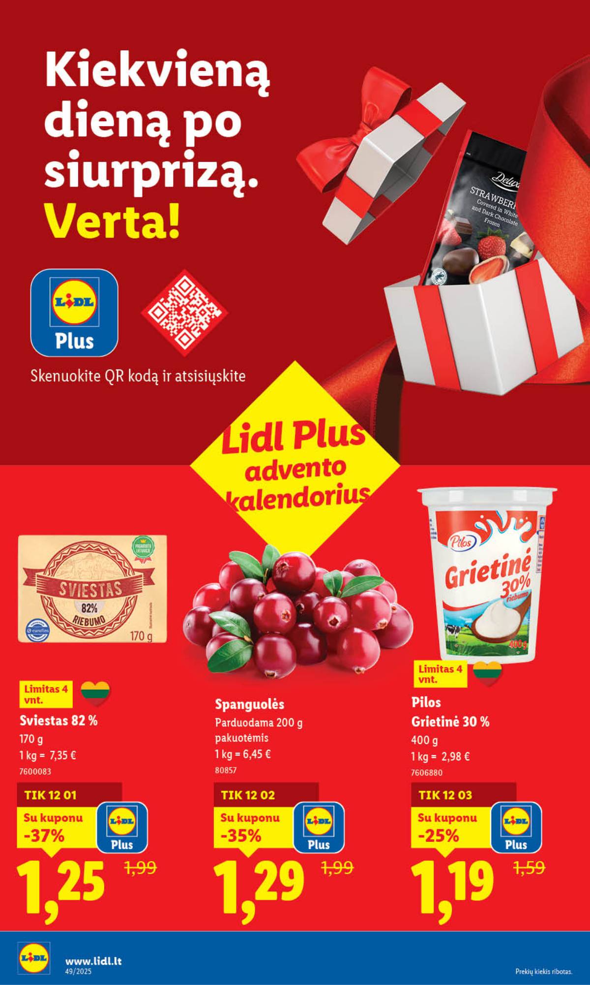 Lidl - LIDL SAVAITĖS Maisto prekių akcijų leidinys 10 puslapis