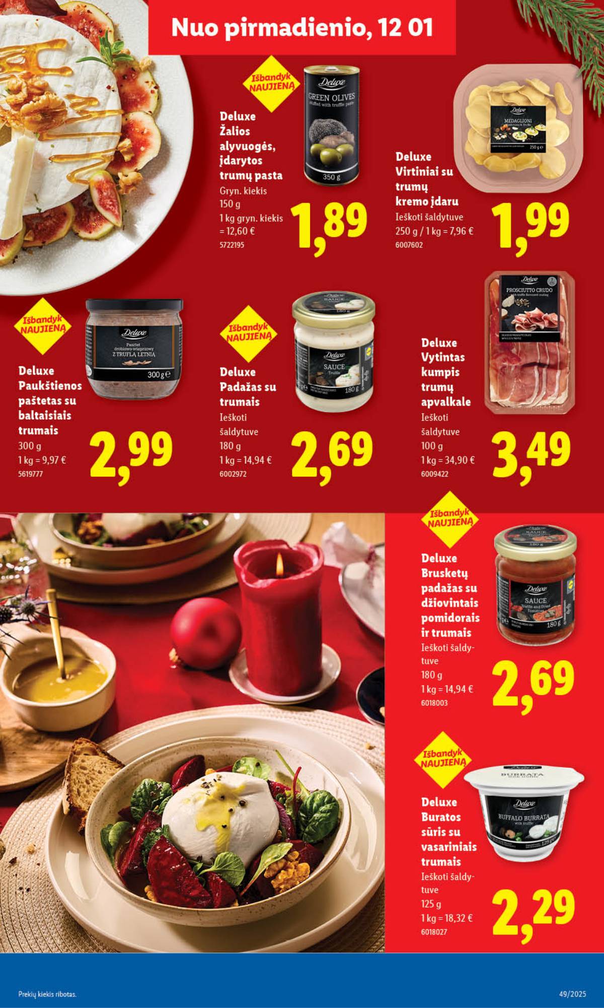 Lidl - LIDL SAVAITĖS Maisto prekių akcijų leidinys 13 puslapis