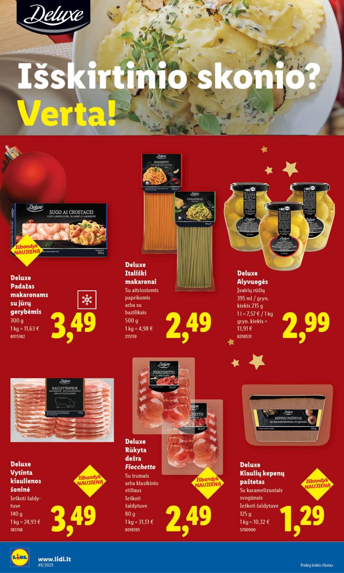 Lidl - LIDL SAVAITĖS Maisto prekių akcijų leidinys 14 puslapis