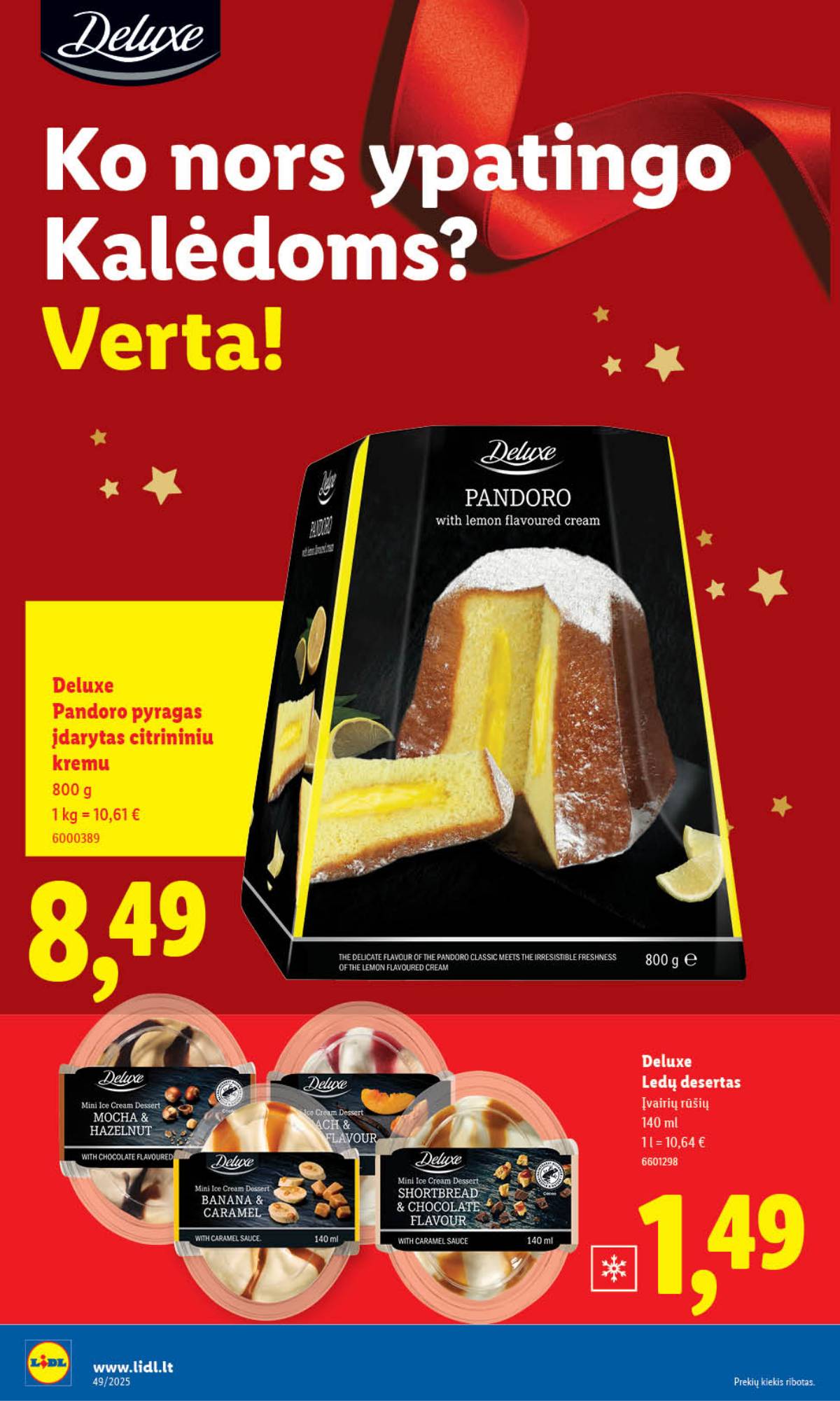 Lidl - LIDL SAVAITĖS Maisto prekių akcijų leidinys 16 puslapis