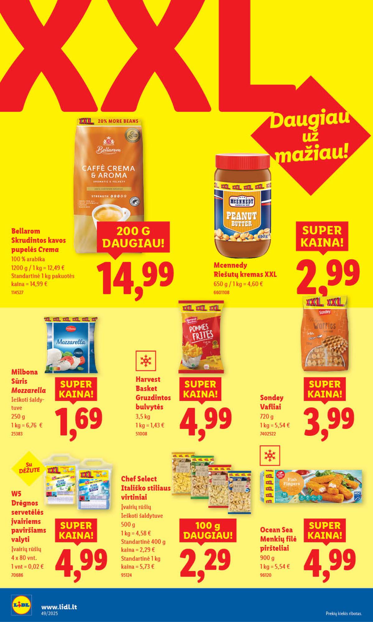 Lidl - LIDL SAVAITĖS Maisto prekių akcijų leidinys 18 puslapis