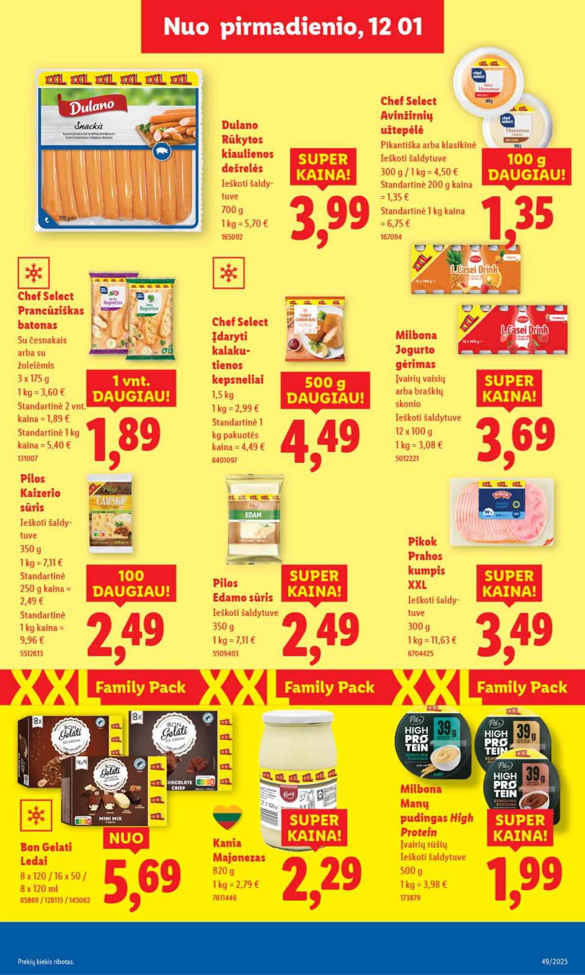 Lidl - LIDL SAVAITĖS Maisto prekių akcijų leidinys 21 puslapis