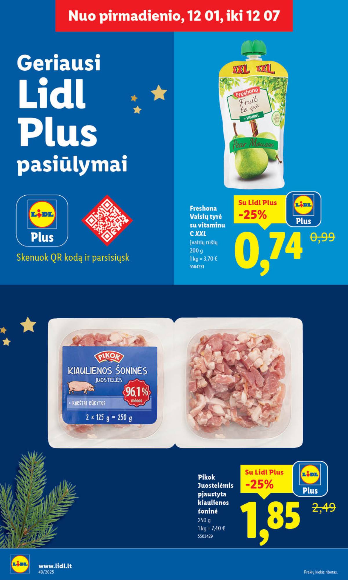 Lidl - LIDL SAVAITĖS Maisto prekių akcijų leidinys 26 puslapis