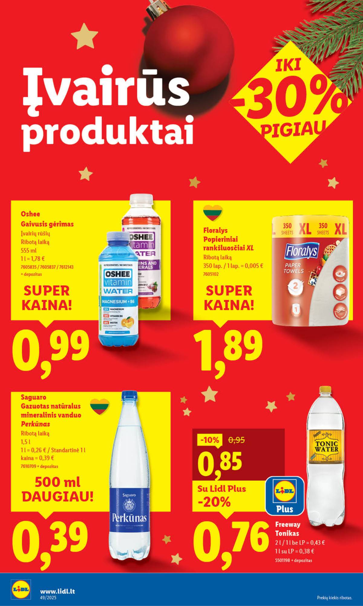 Lidl - LIDL SAVAITĖS Maisto prekių akcijų leidinys 34 puslapis