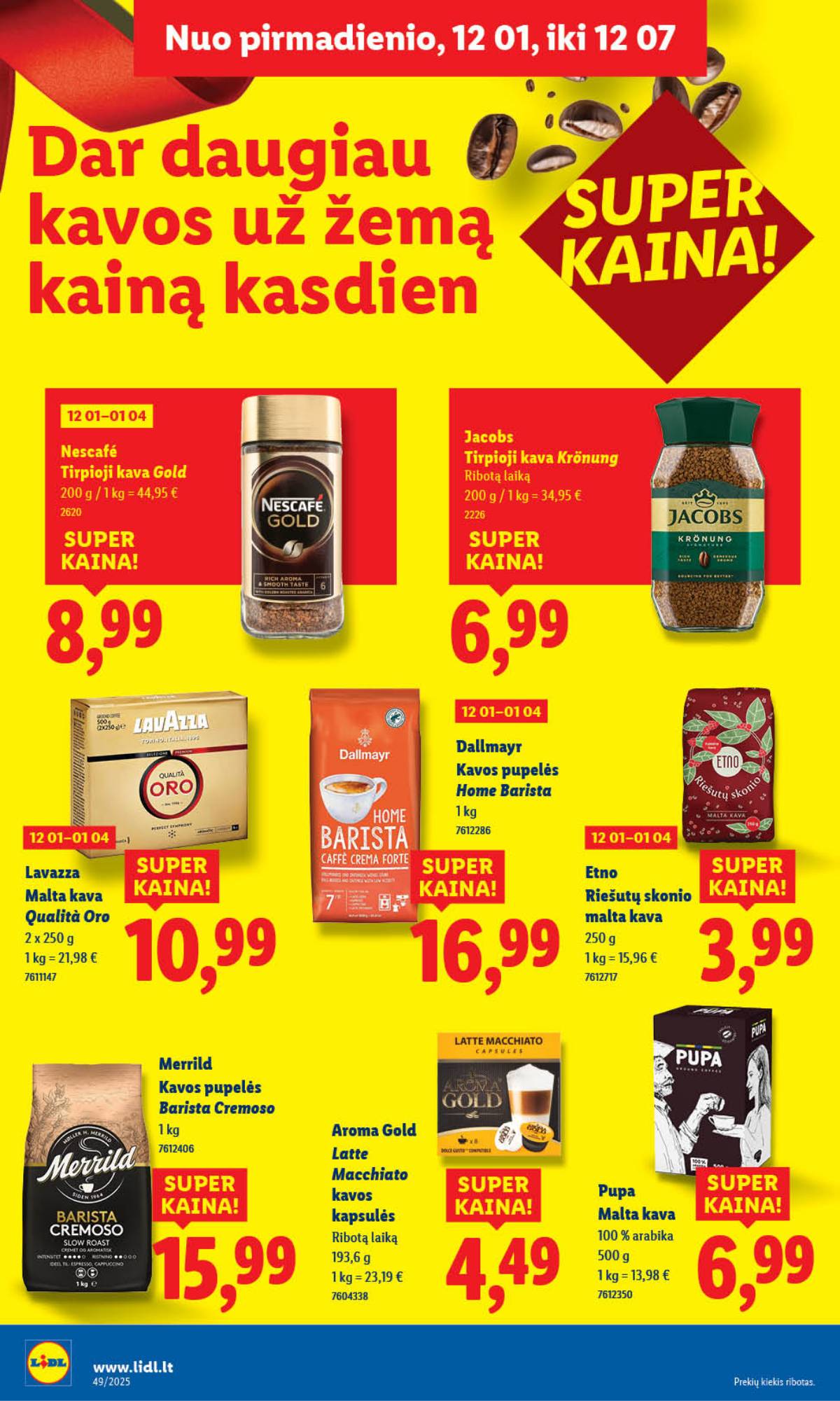 Lidl - LIDL SAVAITĖS Maisto prekių akcijų leidinys 38 puslapis