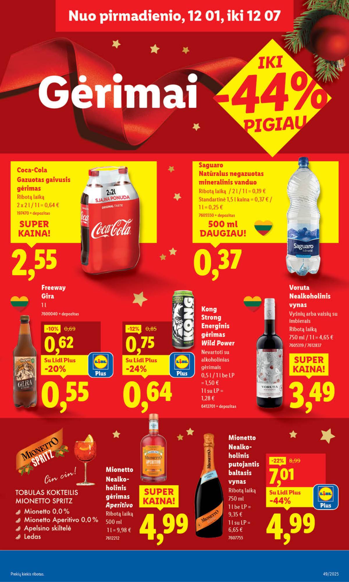 Lidl - LIDL SAVAITĖS Maisto prekių akcijų leidinys 39 puslapis