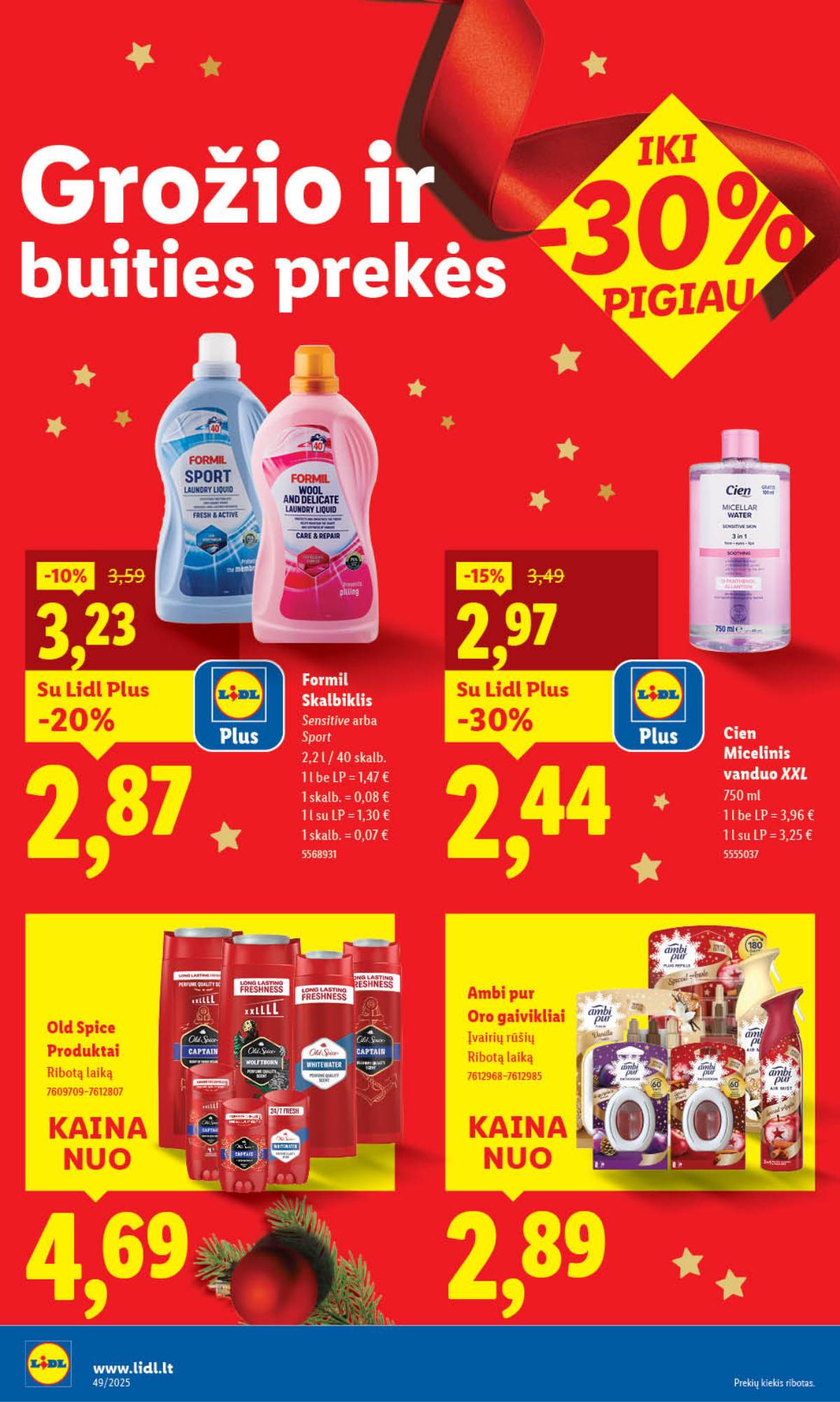 Lidl - LIDL SAVAITĖS Maisto prekių akcijų leidinys 40 puslapis