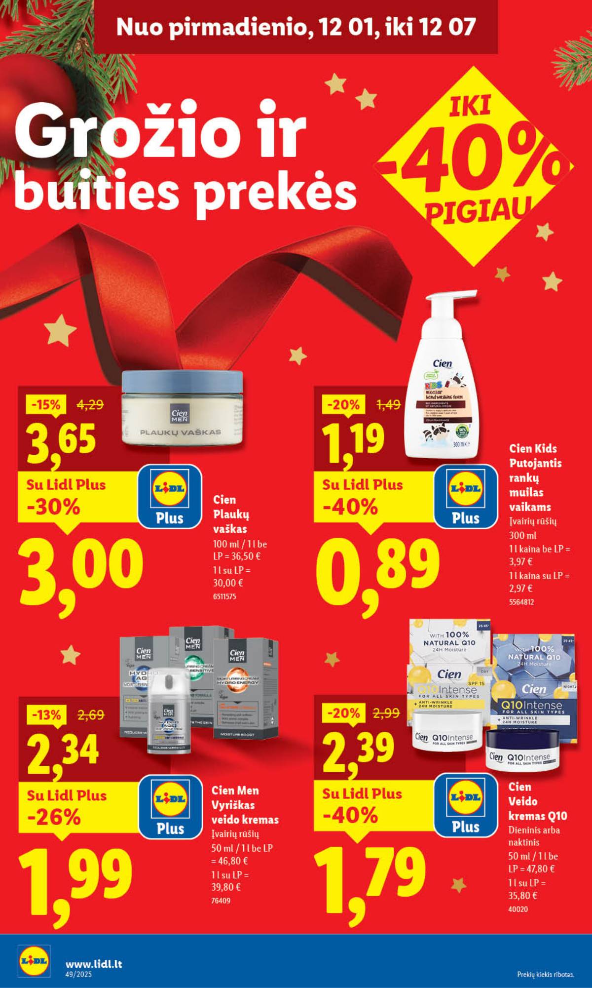 Lidl - LIDL SAVAITĖS Maisto prekių akcijų leidinys 42 puslapis