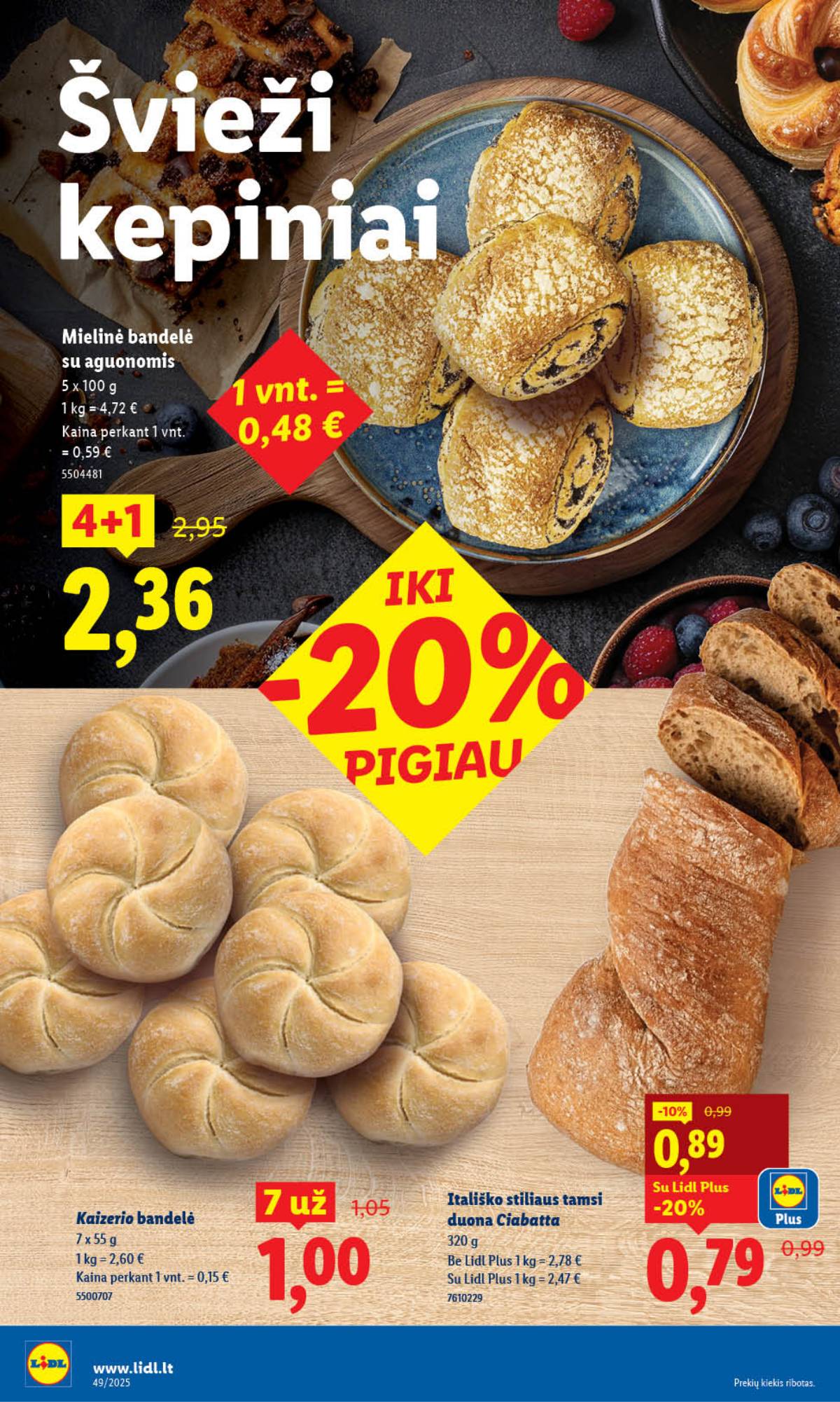 Lidl - LIDL SAVAITĖS Maisto prekių akcijų leidinys 6 puslapis
