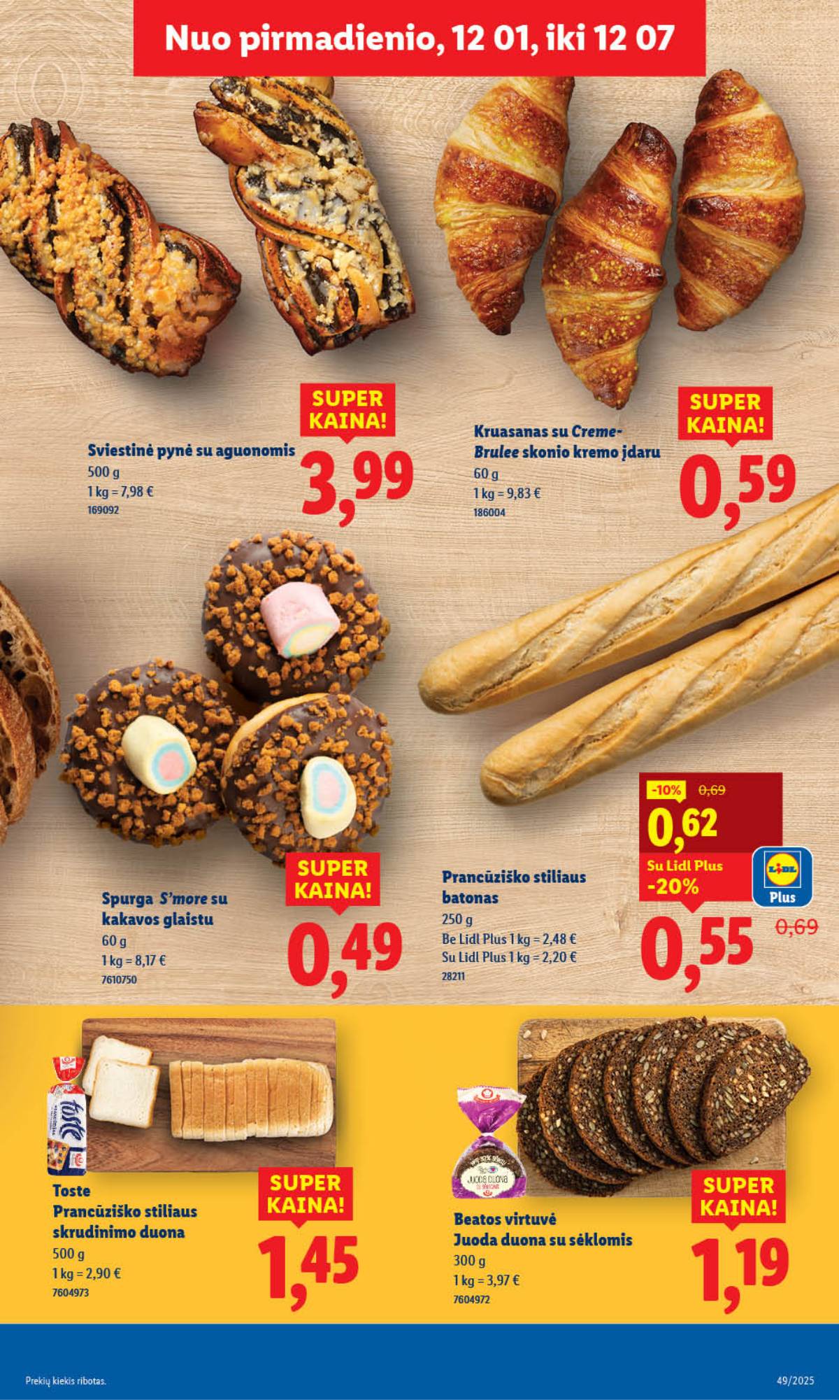 Lidl - LIDL SAVAITĖS Maisto prekių akcijų leidinys 7 puslapis