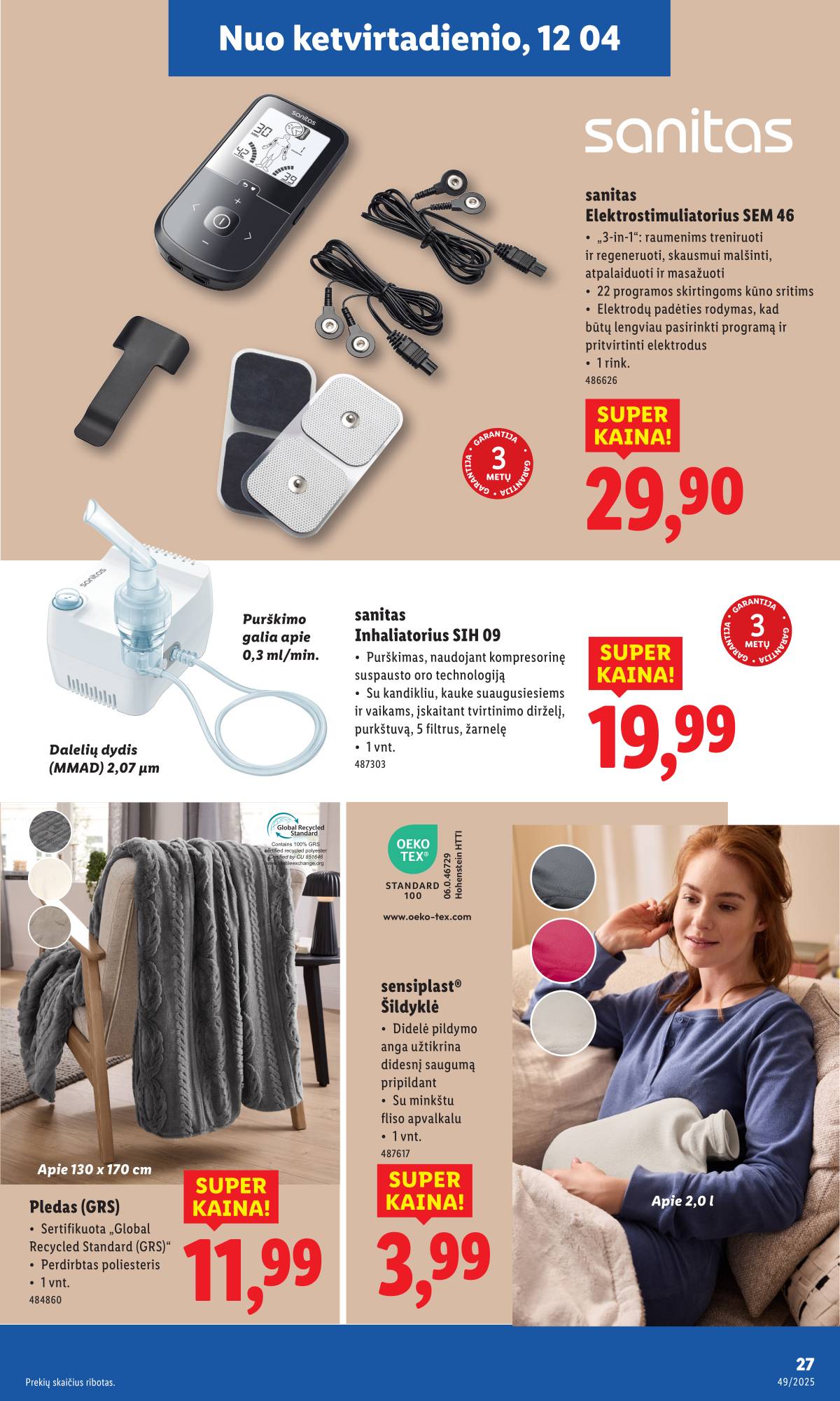 Lidl - LIDL Ne maisto prekių akcijų leidinys 27 puslapis