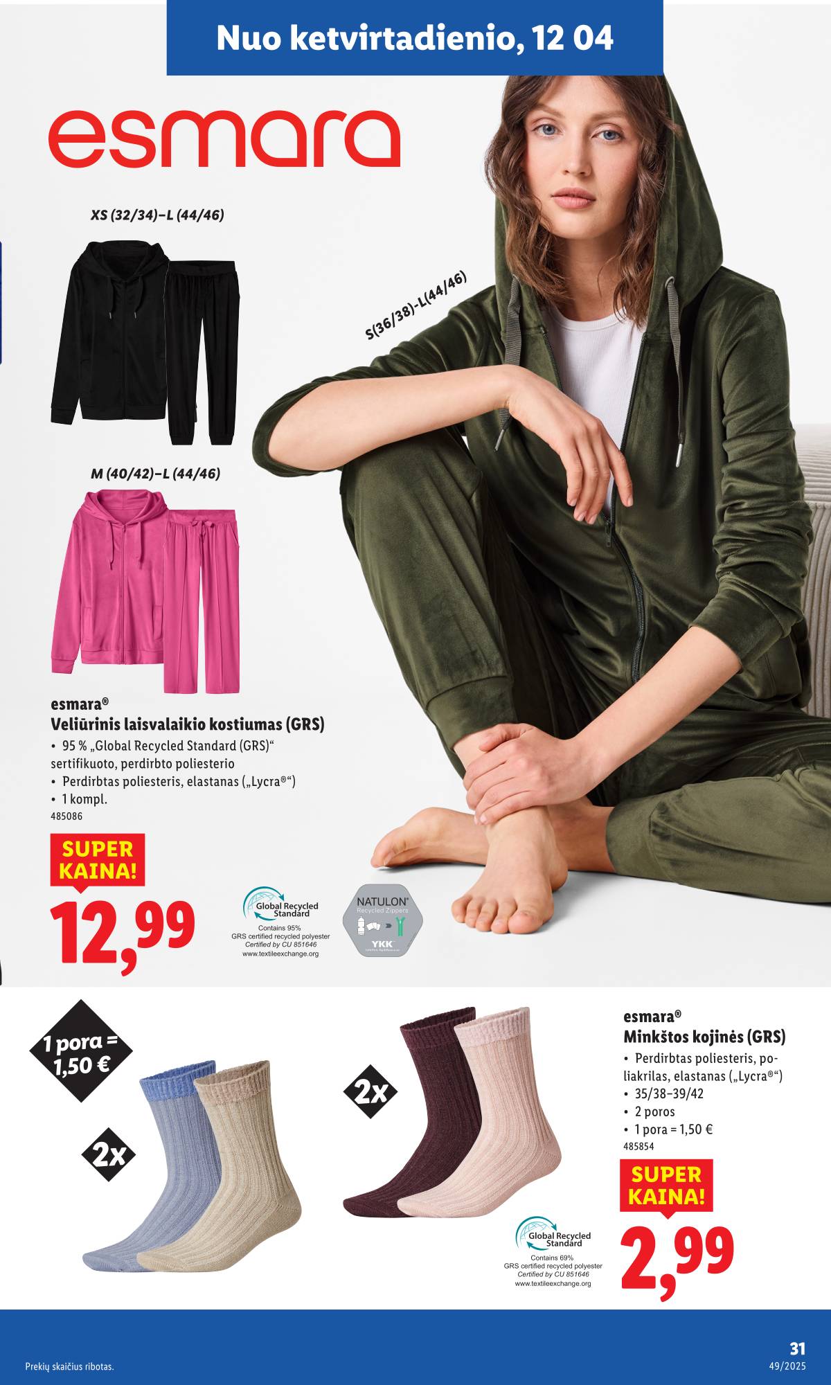 Lidl - LIDL Ne maisto prekių akcijų leidinys 31 puslapis