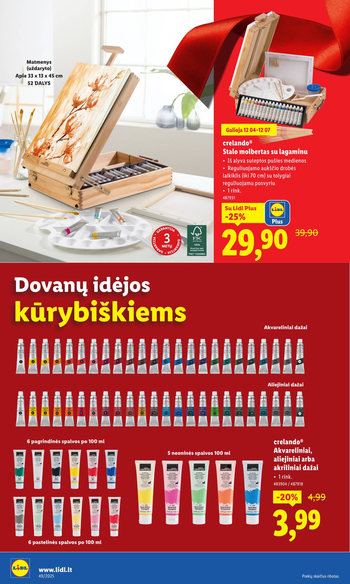 Lidl - LIDL Ne maisto prekių akcijų leidinys 34 puslapis