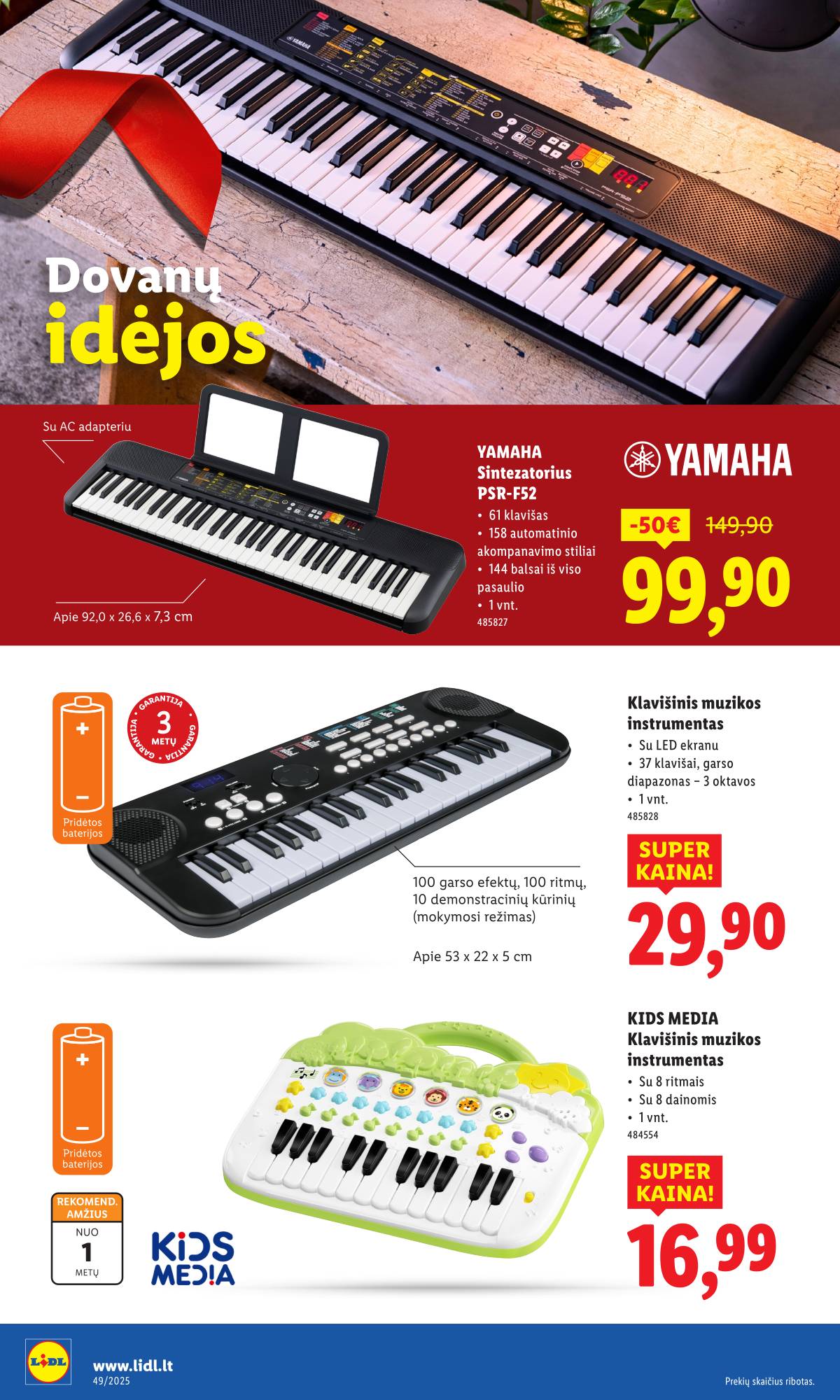 Lidl - LIDL Ne maisto prekių akcijų leidinys 38 puslapis