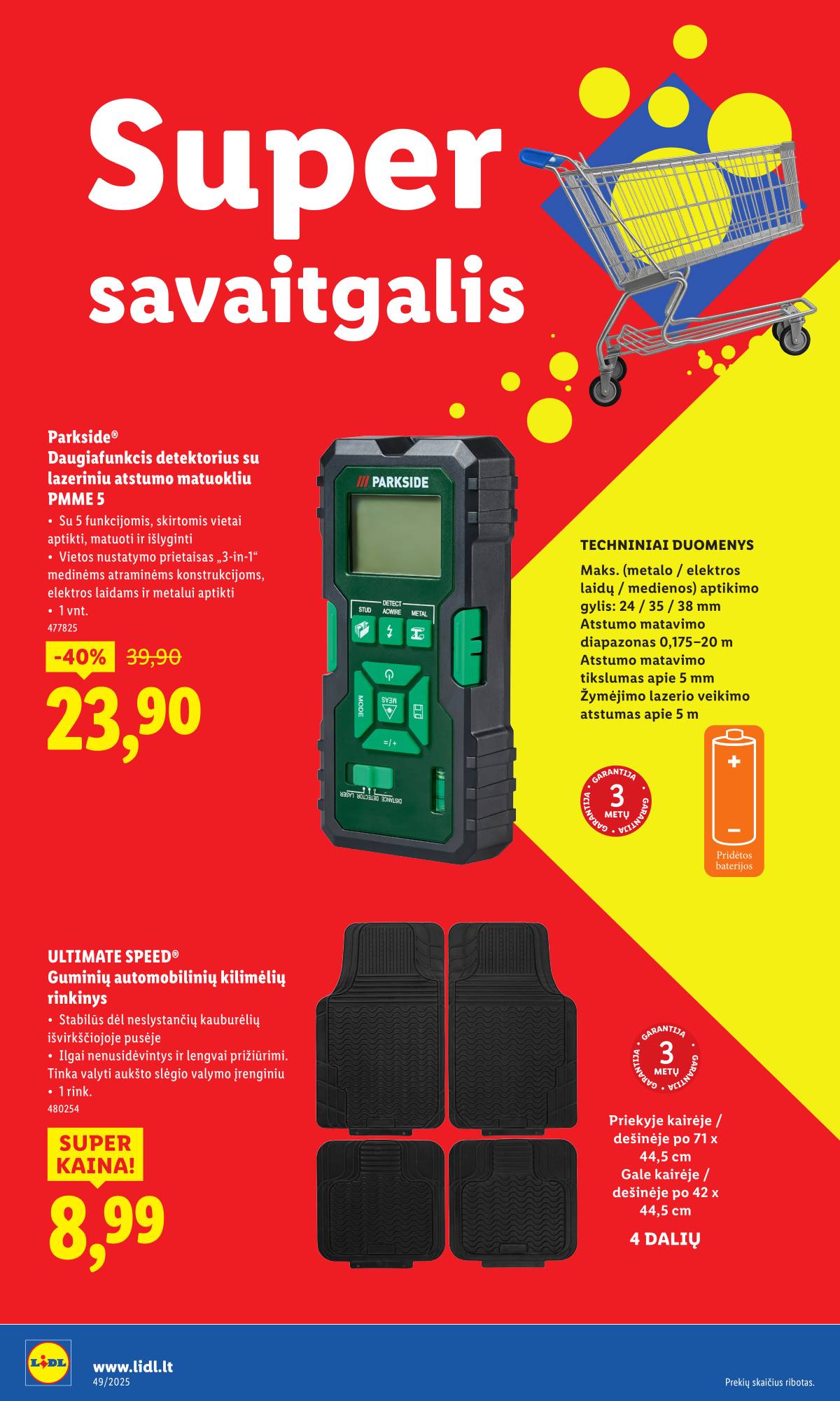 Lidl - LIDL Ne maisto prekių akcijų leidinys 44 puslapis