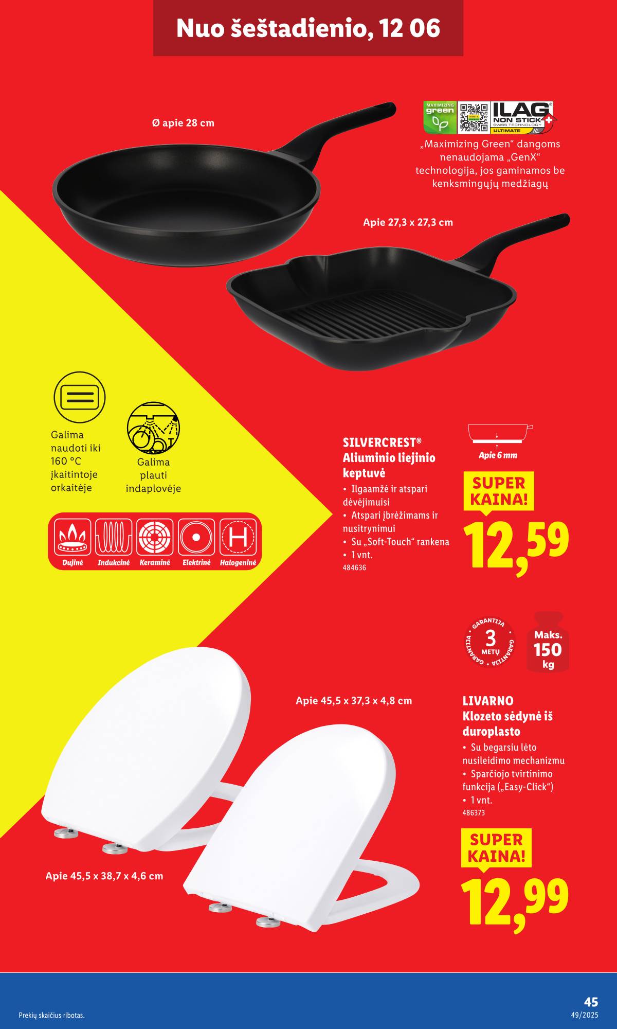 Lidl - LIDL Ne maisto prekių akcijų leidinys 45 puslapis