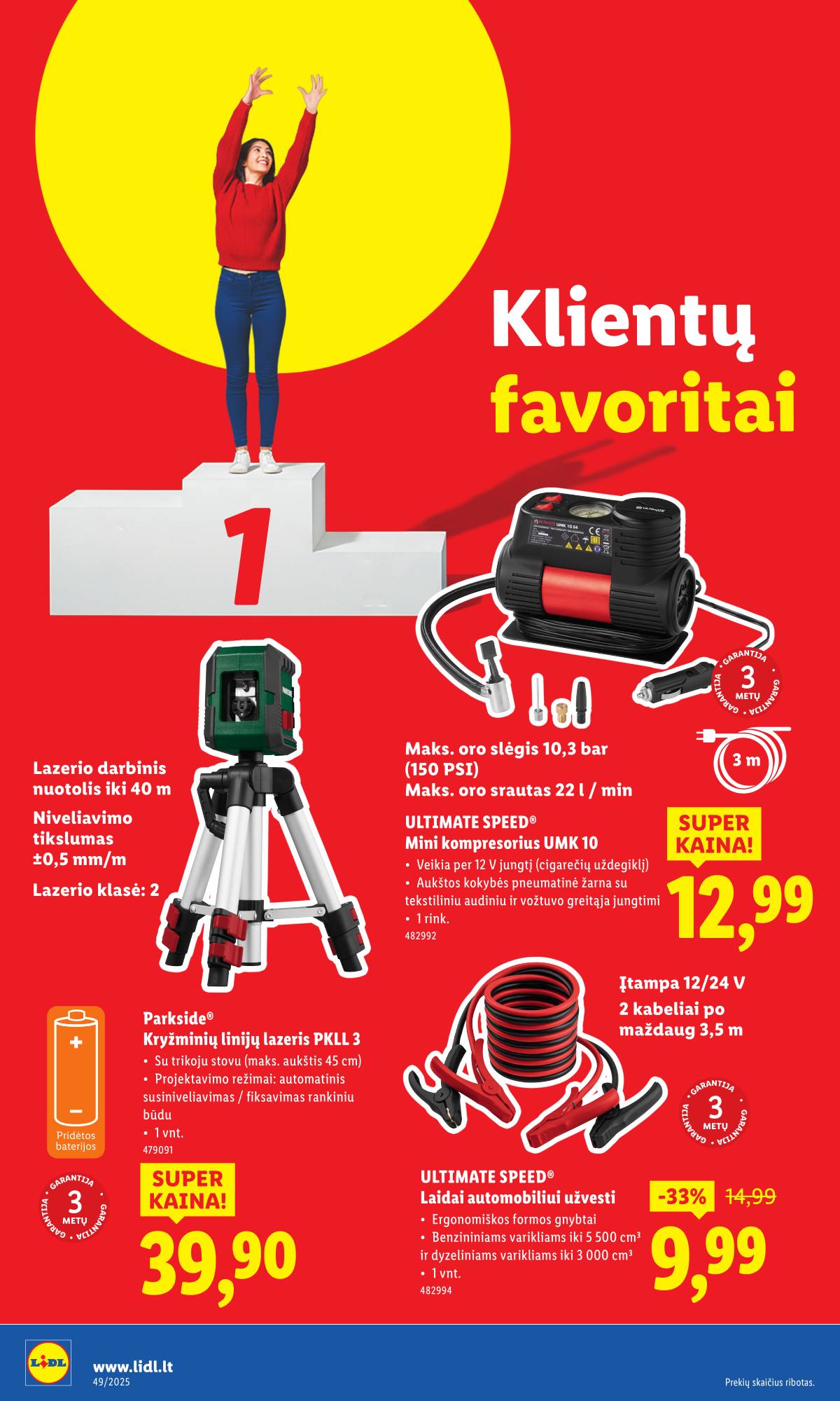 Lidl - LIDL Ne maisto prekių akcijų leidinys 8 puslapis