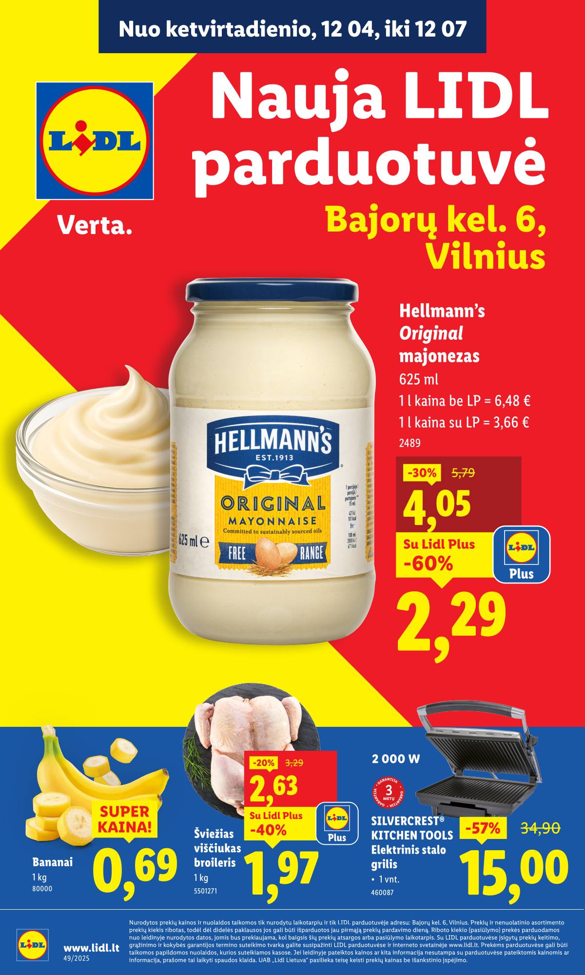Lidl - Bajorų kel. 6, Vilniuje 1 puslapis