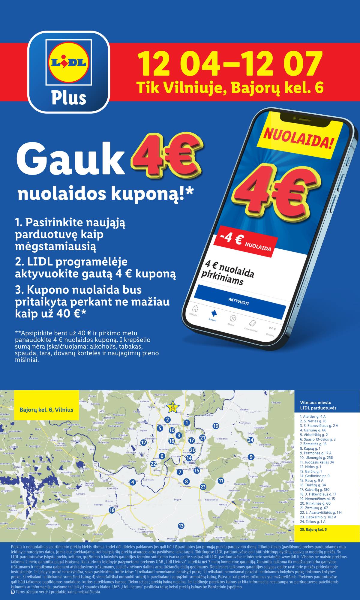 Lidl - Bajorų kel. 6, Vilniuje 8 puslapis