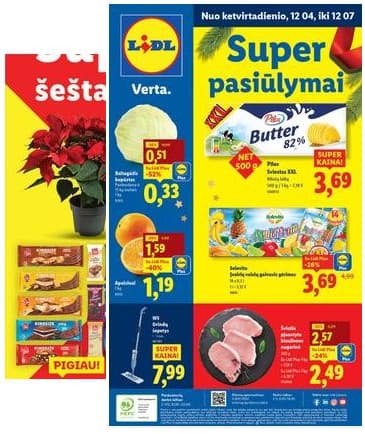 Lidl - LIDL akcijos nuo ketvirtadienio | 2025-12-04 - 2025-12-07 2025-12-04 – 2025-12-07