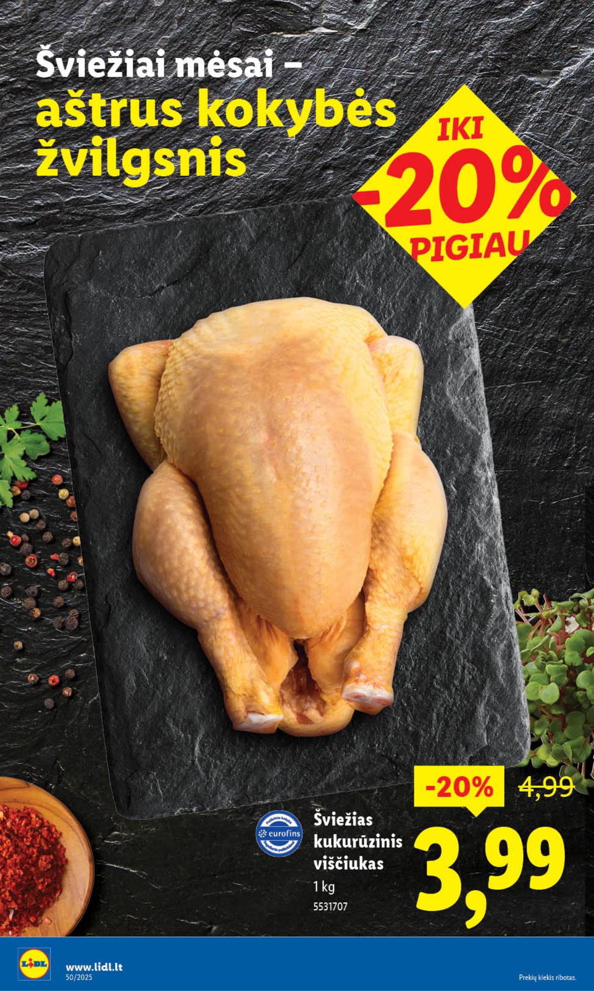 Lidl - LIDL SAVAITĖS Maisto prekių akcijų leidinys 10 puslapis