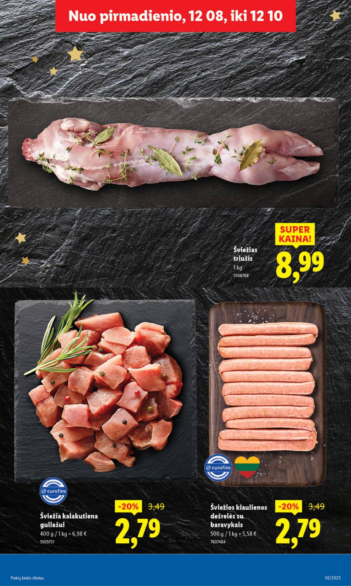 Lidl - LIDL SAVAITĖS Maisto prekių akcijų leidinys 11 puslapis