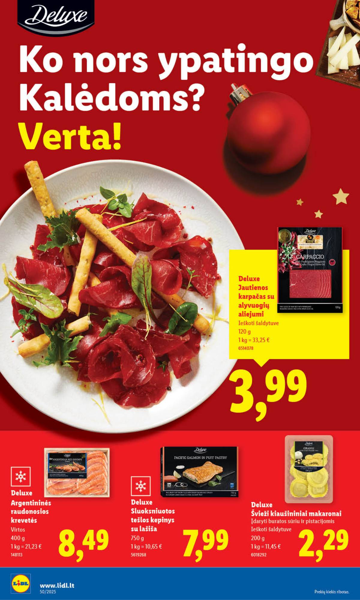 Lidl - LIDL SAVAITĖS Maisto prekių akcijų leidinys 12 puslapis