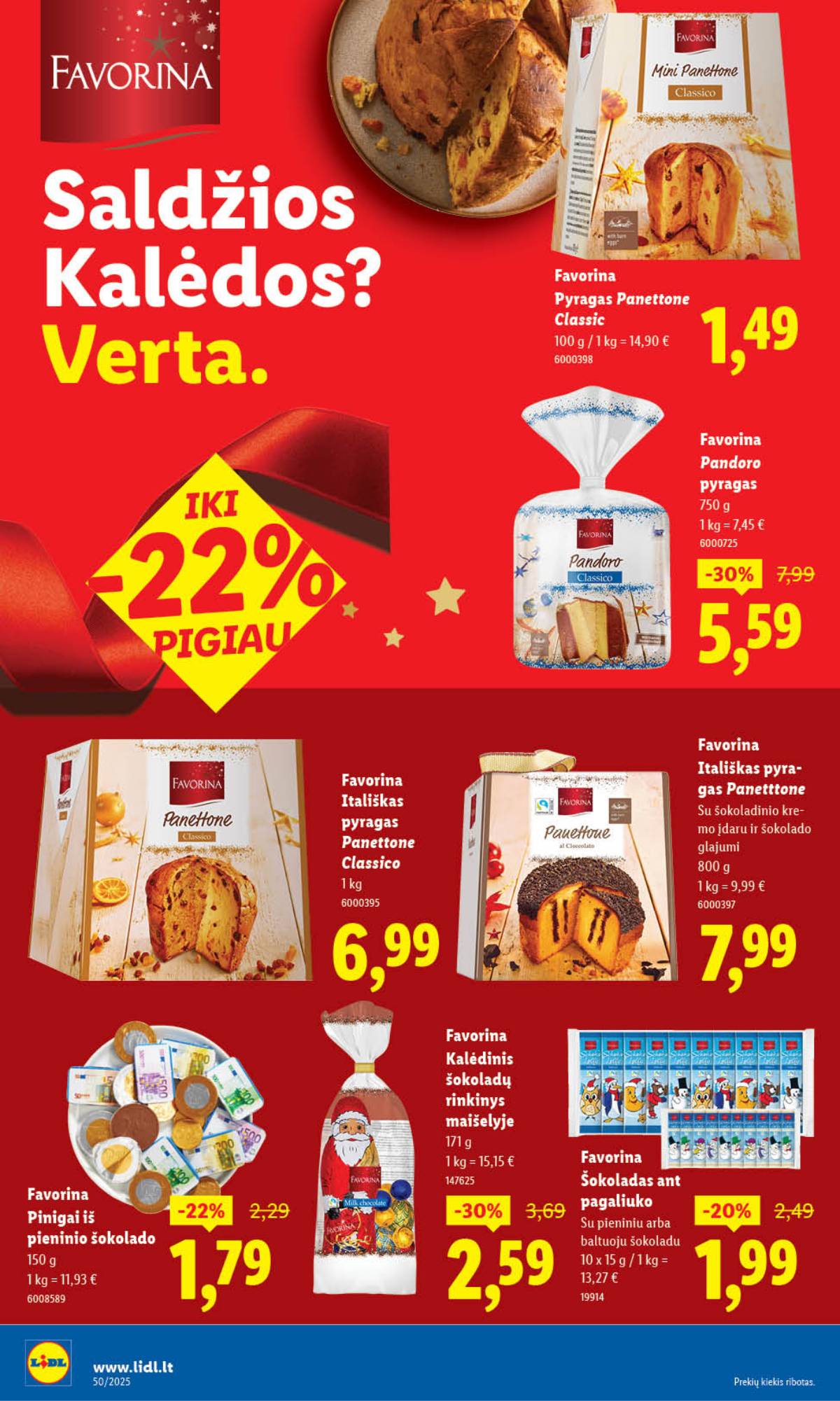 Lidl - LIDL SAVAITĖS Maisto prekių akcijų leidinys 16 puslapis