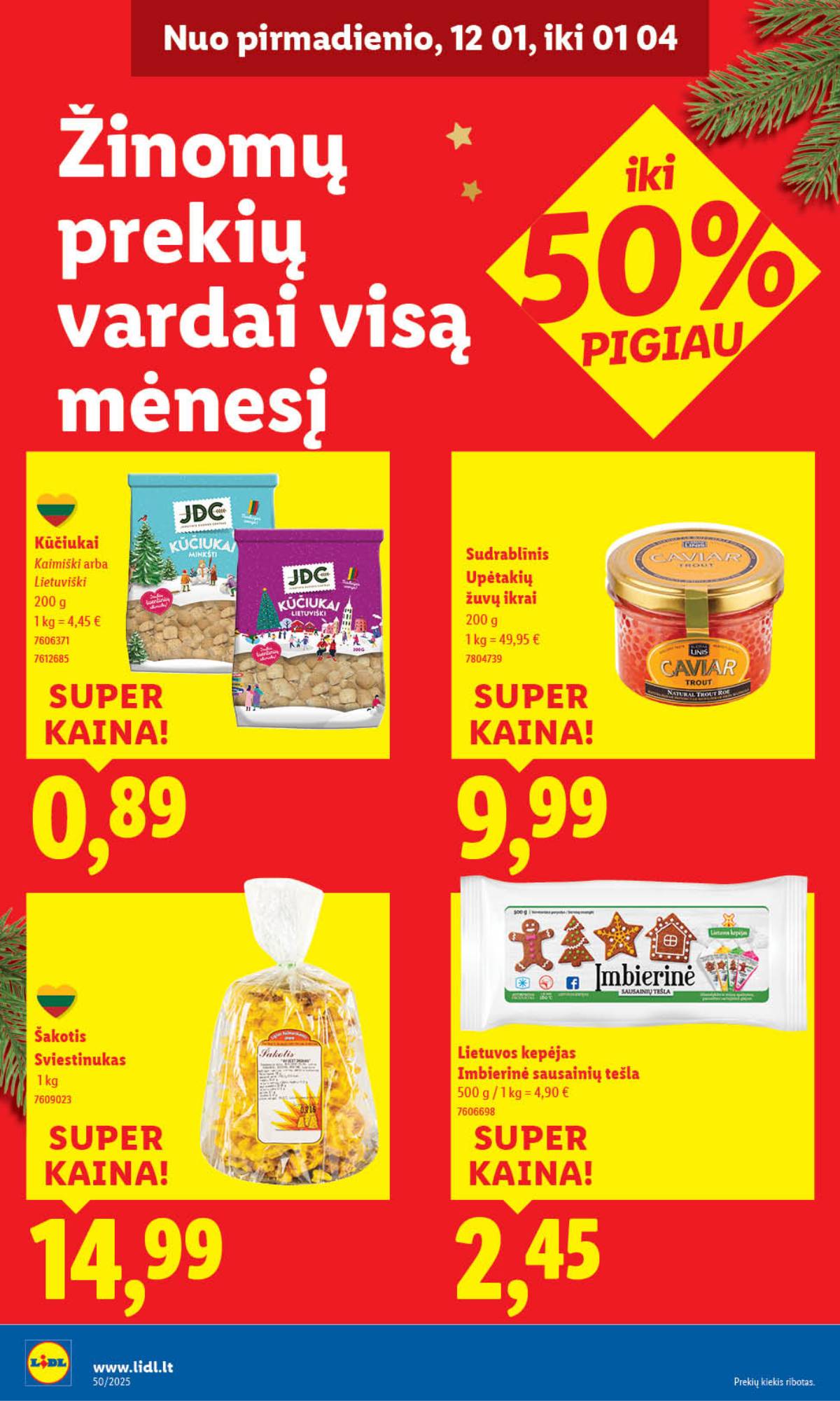 Lidl - LIDL SAVAITĖS Maisto prekių akcijų leidinys 26 puslapis