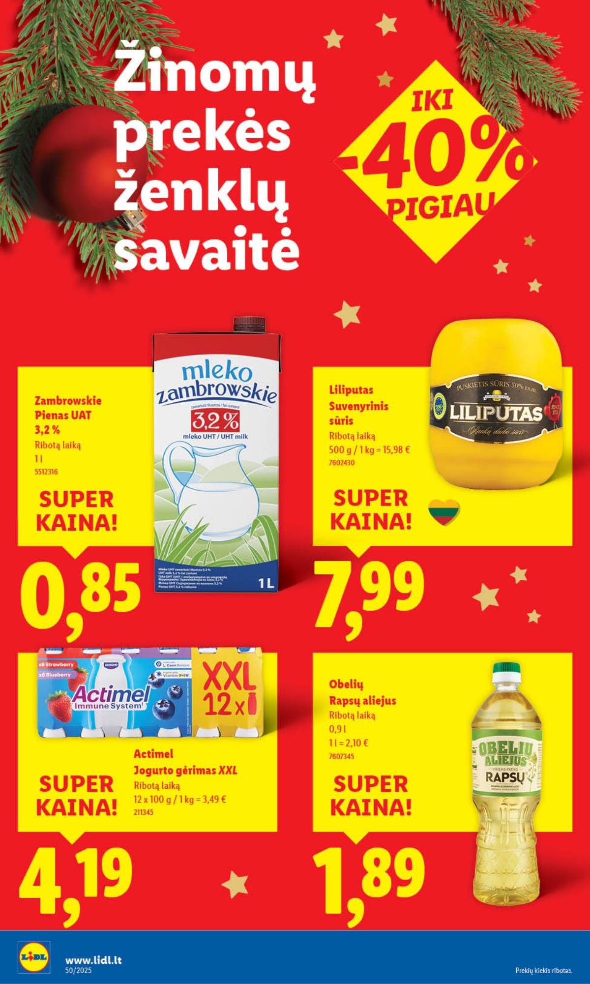 Lidl - LIDL SAVAITĖS Maisto prekių akcijų leidinys 28 puslapis
