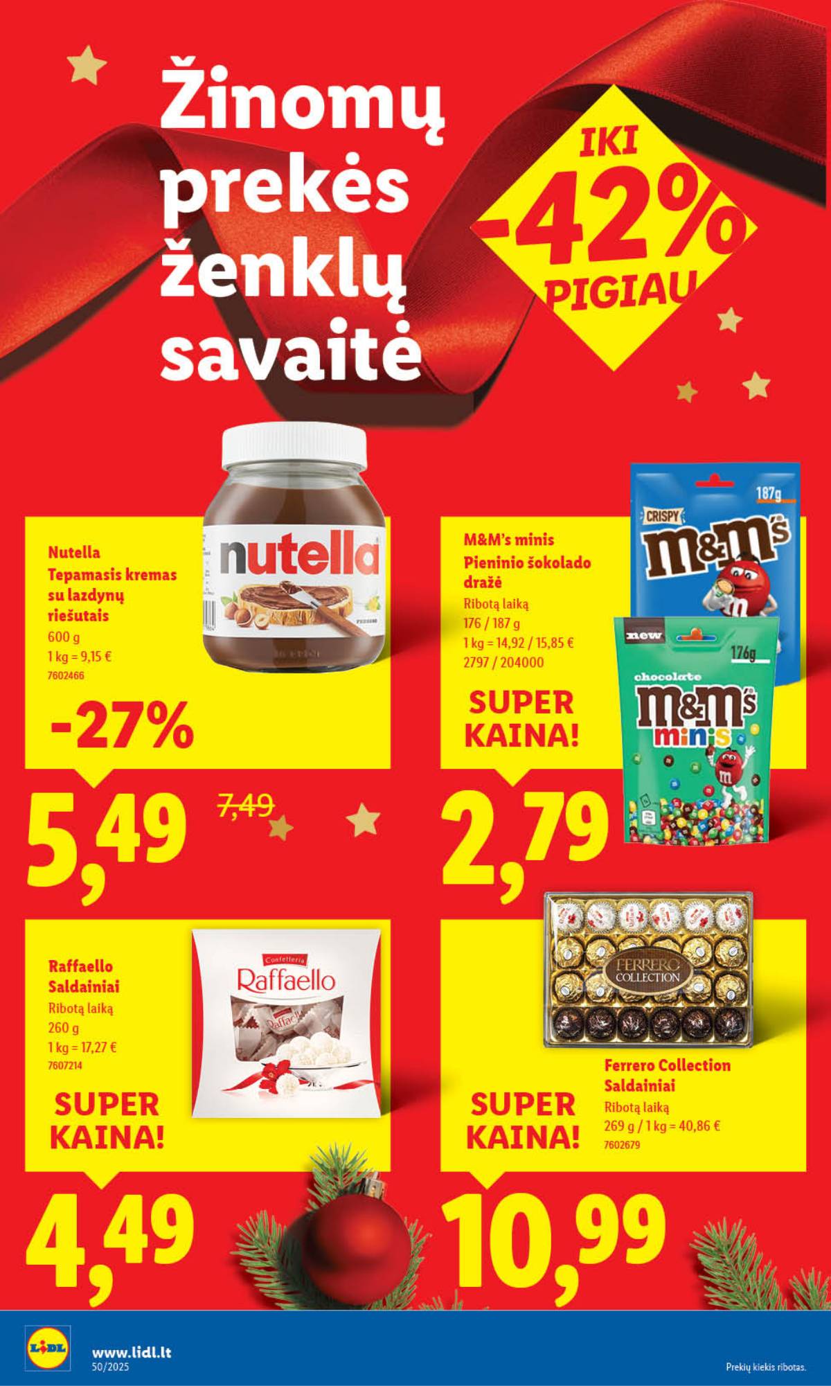 Lidl - LIDL SAVAITĖS Maisto prekių akcijų leidinys 32 puslapis