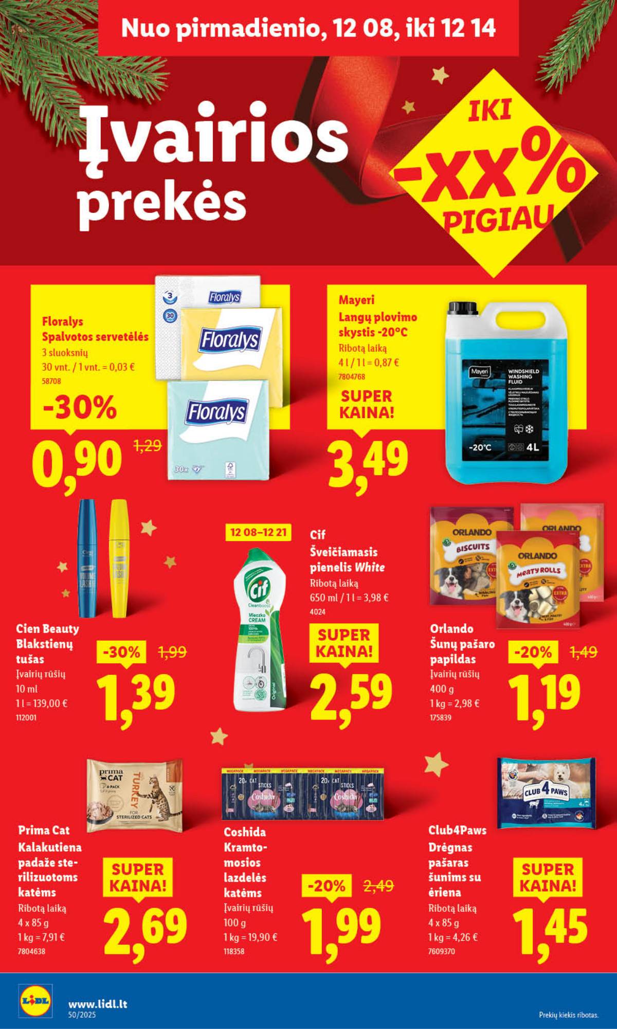 Lidl - LIDL SAVAITĖS Maisto prekių akcijų leidinys 44 puslapis