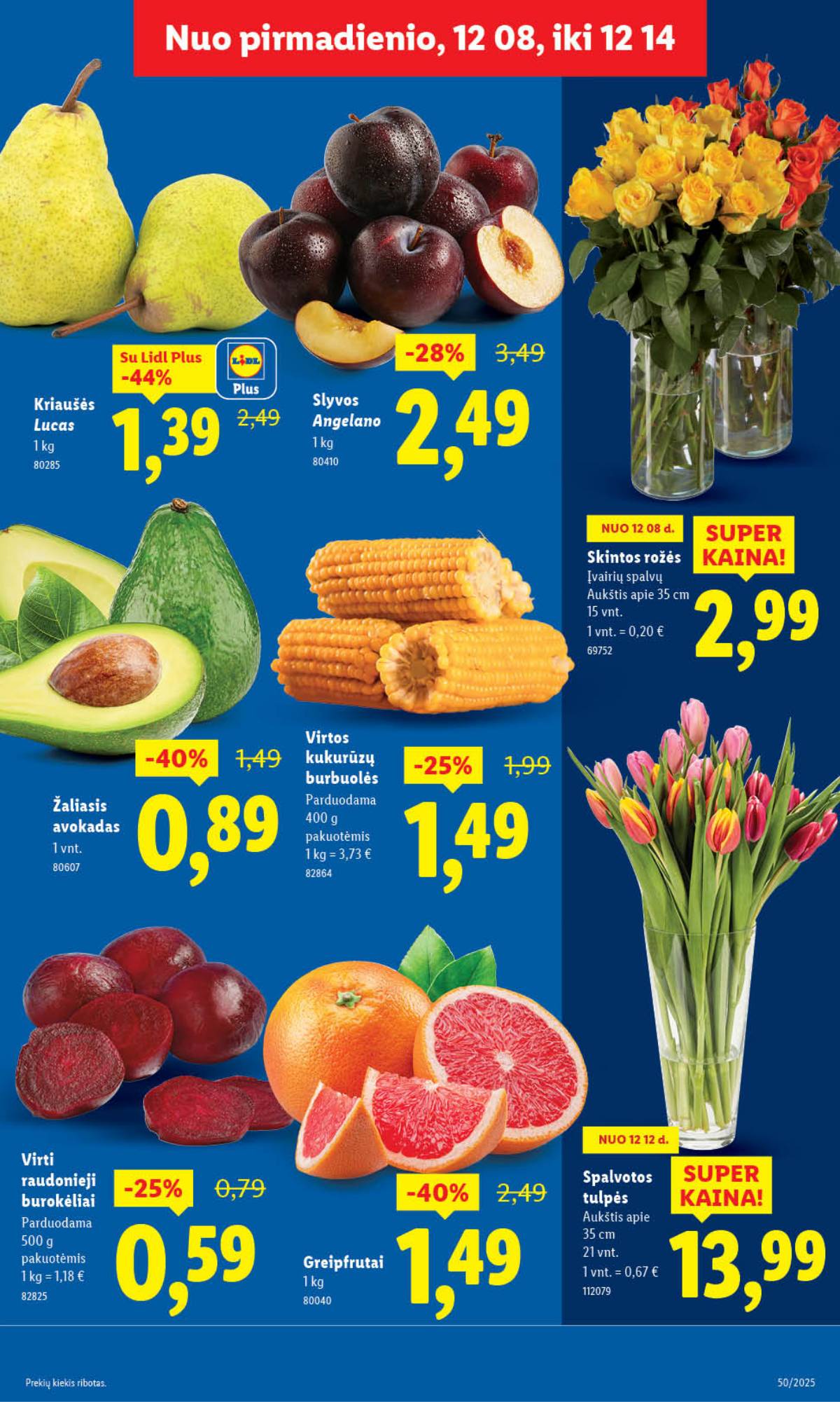 Lidl - LIDL SAVAITĖS Maisto prekių akcijų leidinys 5 puslapis