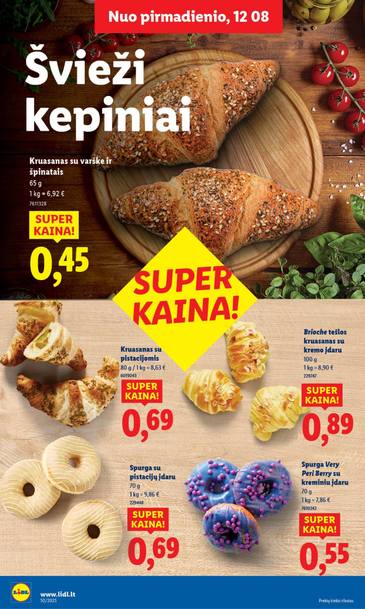 Lidl - LIDL SAVAITĖS Maisto prekių akcijų leidinys 8 puslapis