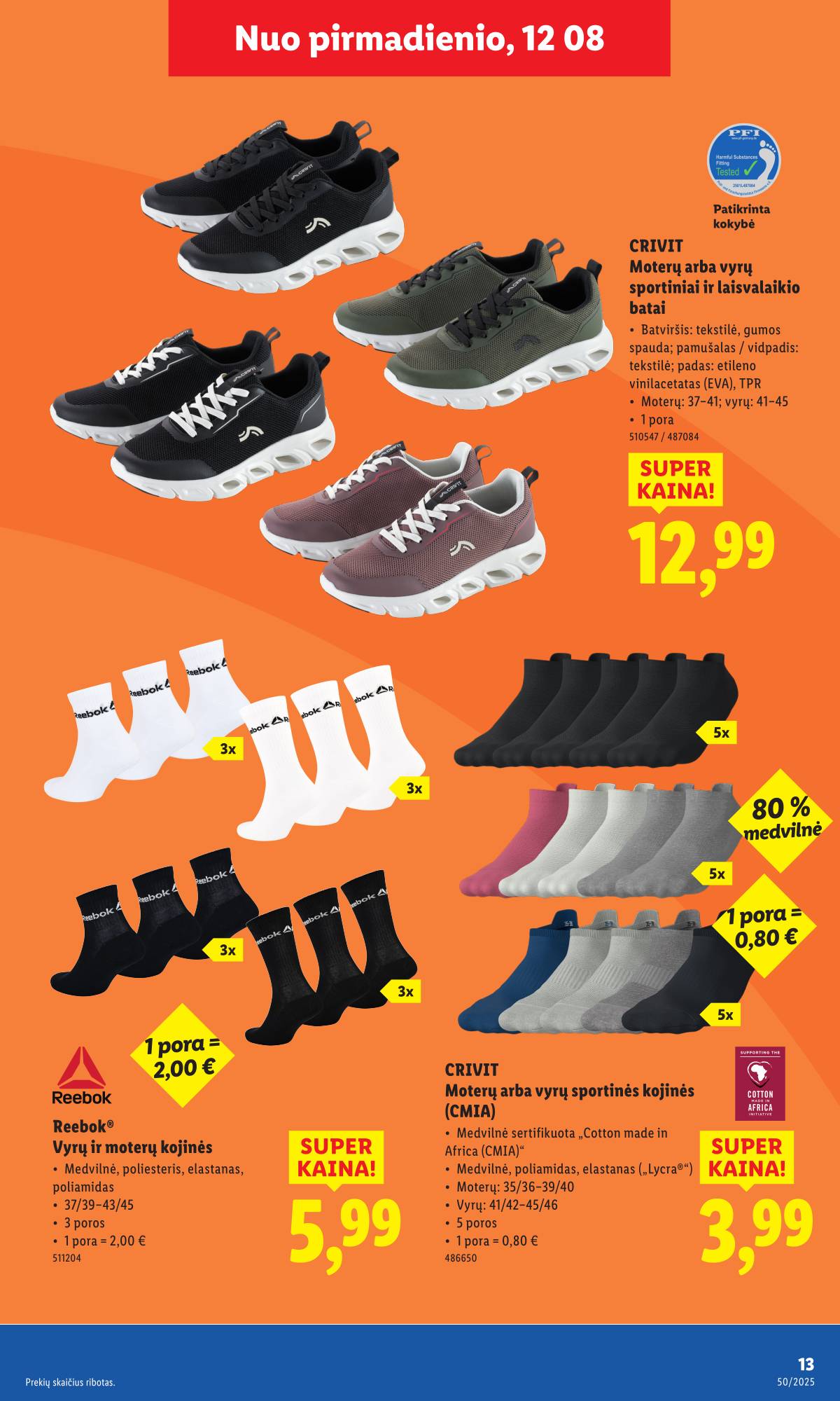 Lidl - LIDL Ne maisto prekių akcijų leidinys 13 puslapis