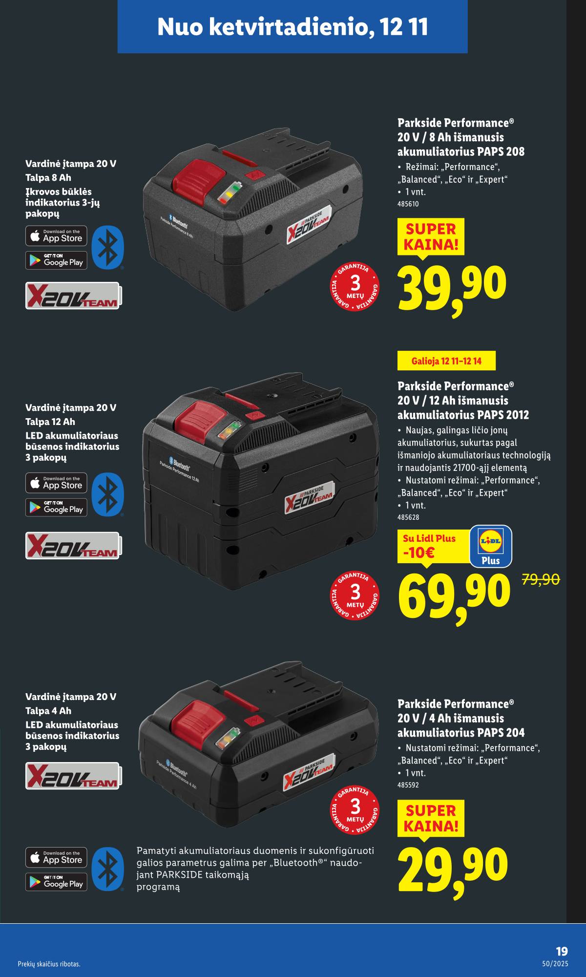 Lidl - LIDL Ne maisto prekių akcijų leidinys 19 puslapis