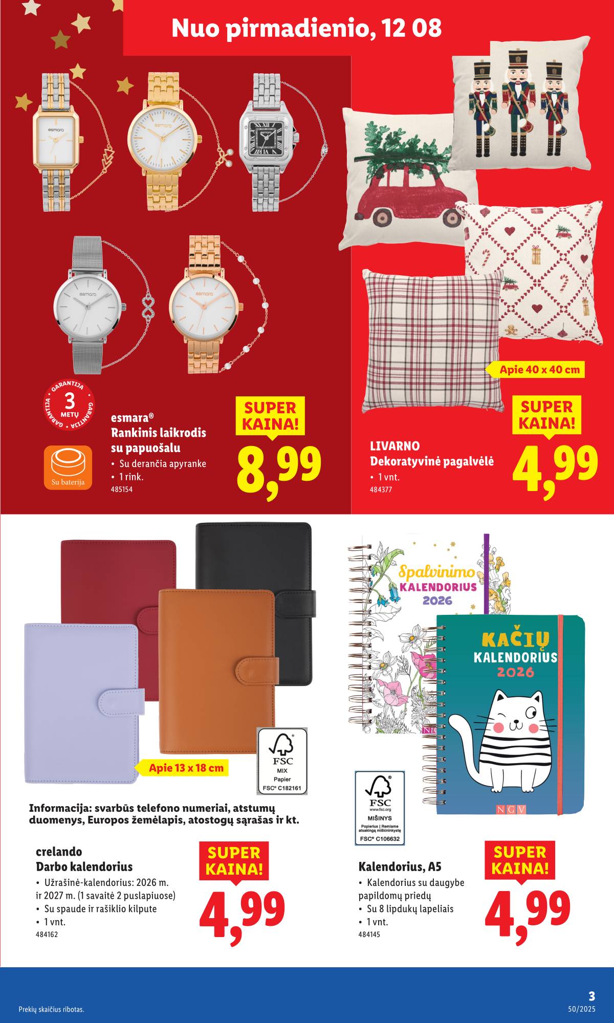 Lidl - LIDL Ne maisto prekių akcijų leidinys 3 puslapis