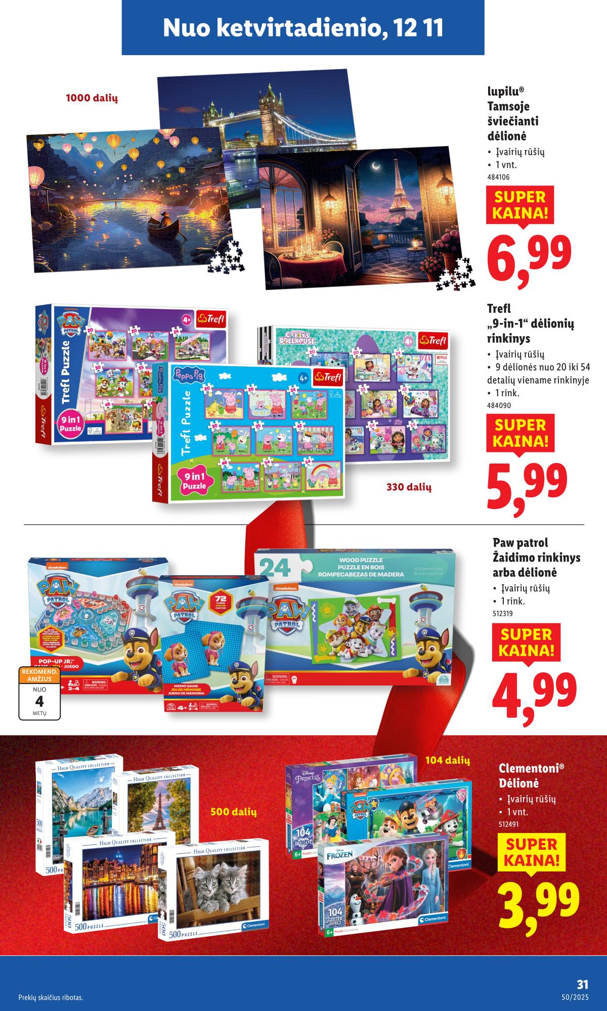 Lidl - LIDL Ne maisto prekių akcijų leidinys 31 puslapis