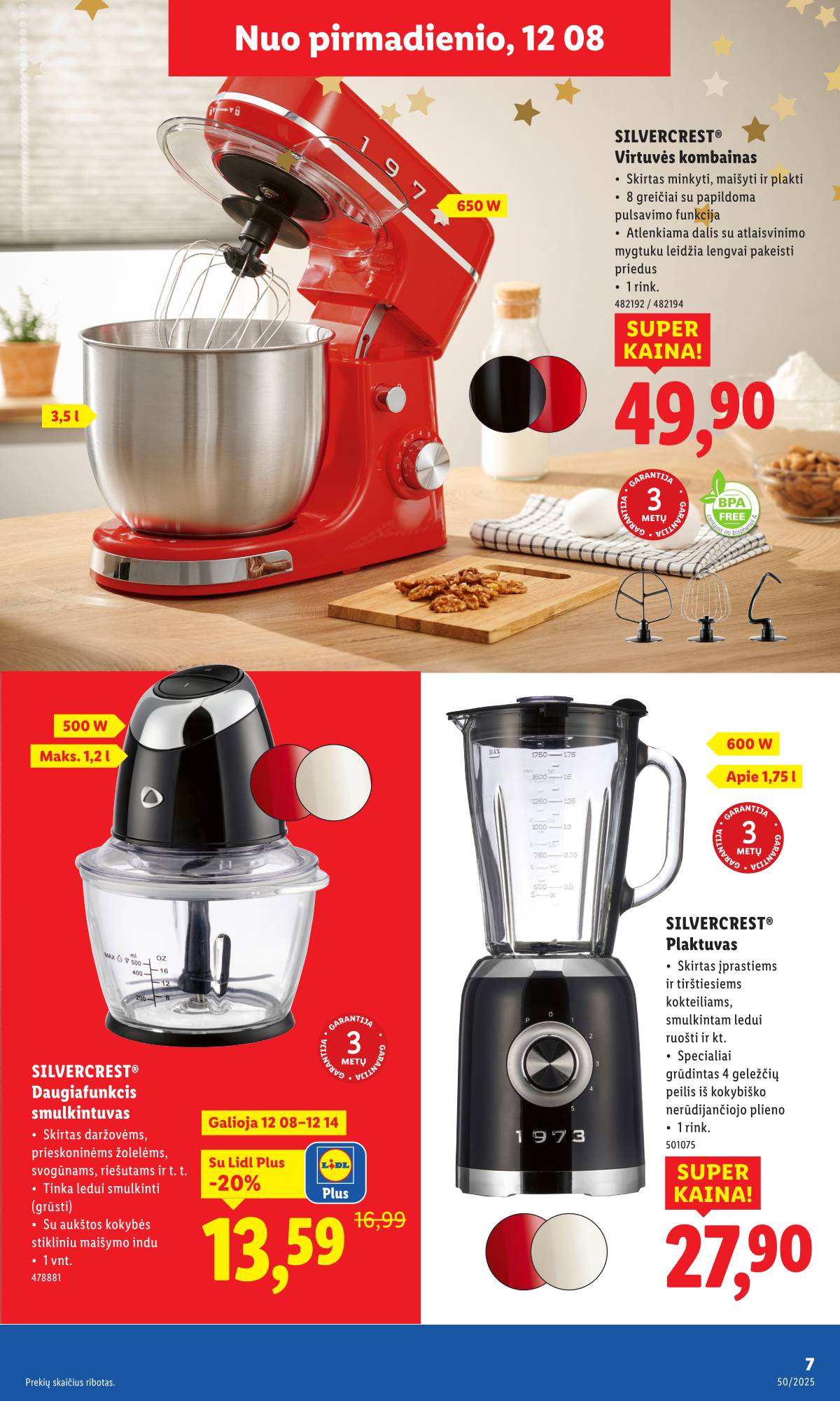 Lidl - LIDL Ne maisto prekių akcijų leidinys 7 puslapis