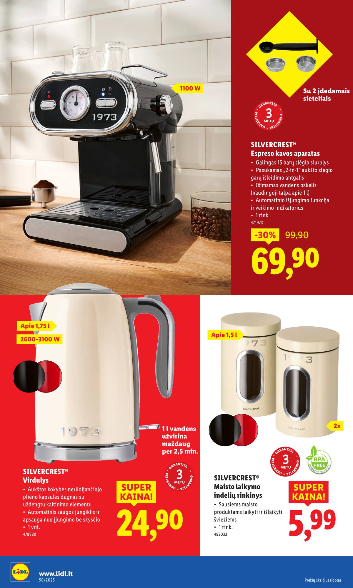 Lidl - LIDL Ne maisto prekių akcijų leidinys 8 puslapis