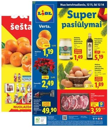Lidl - LIDL akcijos nuo ketvirtadienio | 2025-12-11 - 2025-12-14 2025-12-11 – 2025-12-14