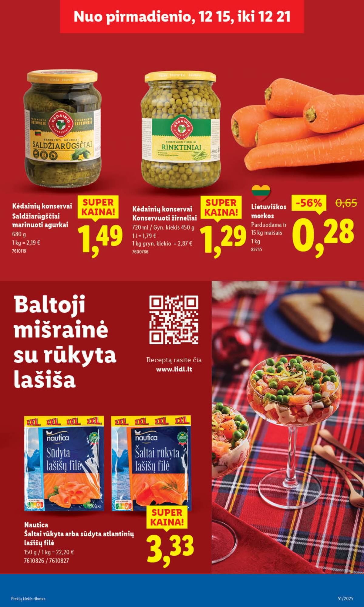 Lidl - LIDL SAVAITĖS Maisto prekių akcijų leidinys 21 puslapis