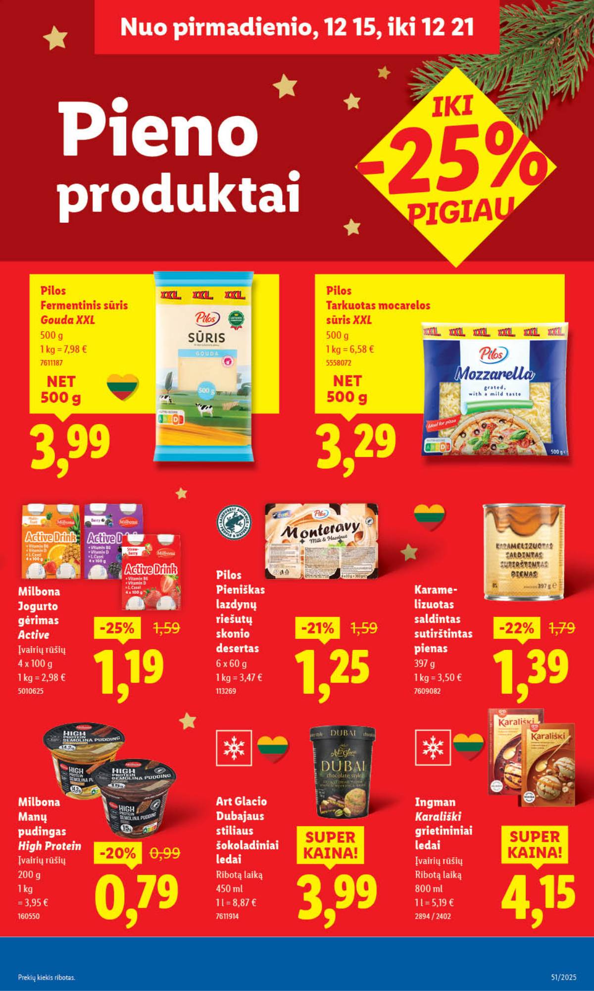 Lidl - LIDL SAVAITĖS Maisto prekių akcijų leidinys 29 puslapis