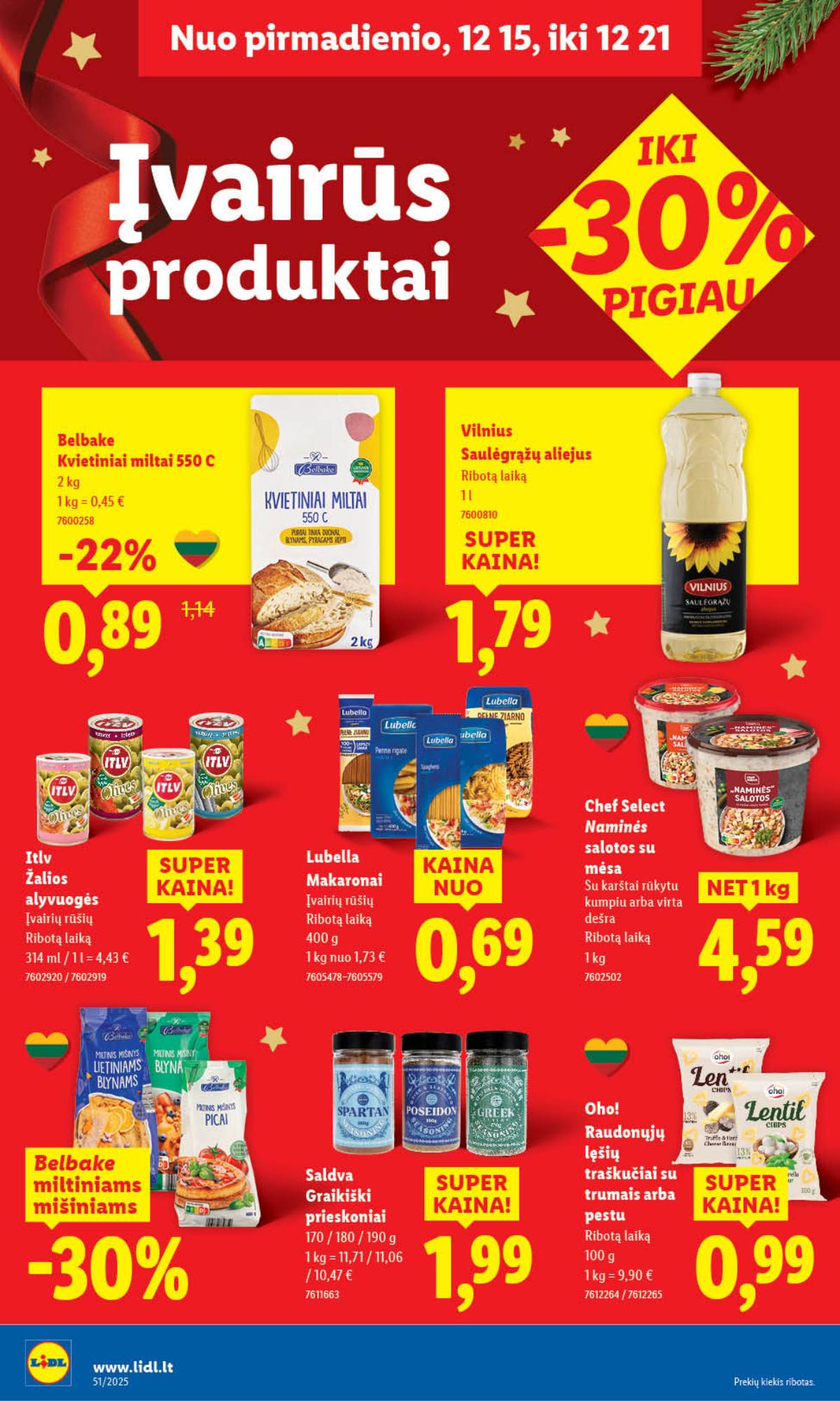 Lidl - LIDL SAVAITĖS Maisto prekių akcijų leidinys 32 puslapis