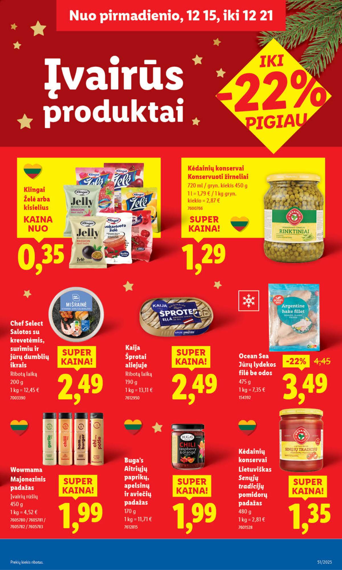 Lidl - LIDL SAVAITĖS Maisto prekių akcijų leidinys 33 puslapis