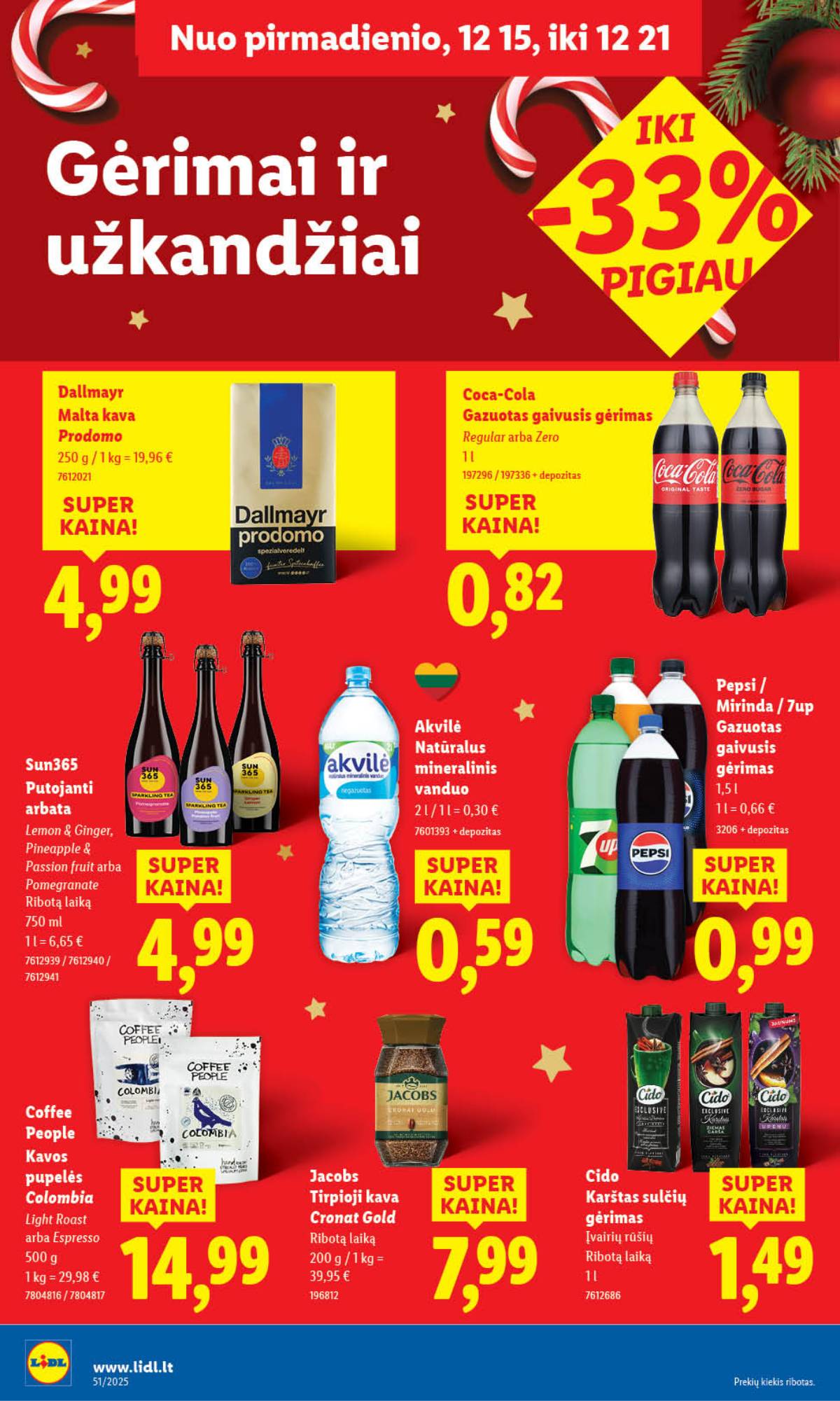 Lidl - LIDL SAVAITĖS Maisto prekių akcijų leidinys 34 puslapis