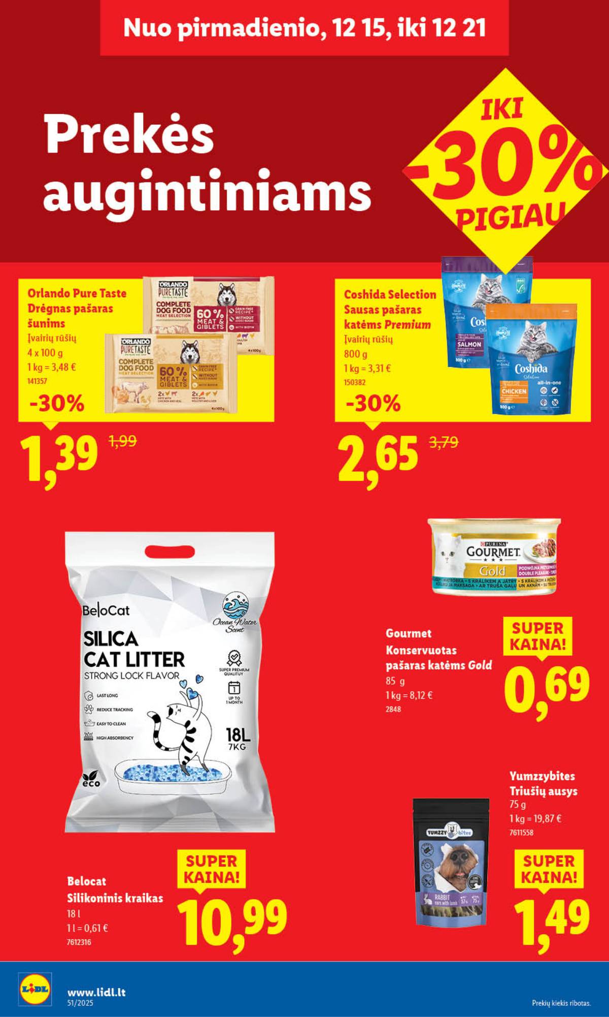 Lidl - LIDL SAVAITĖS Maisto prekių akcijų leidinys 46 puslapis