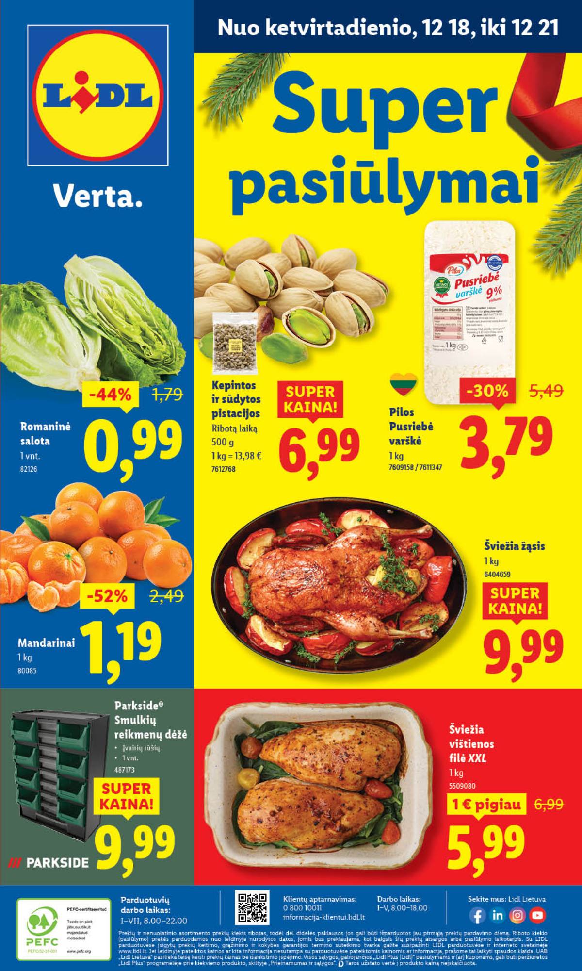 Lidl - LIDL SAVAITĖS Maisto prekių akcijų leidinys 48 puslapis