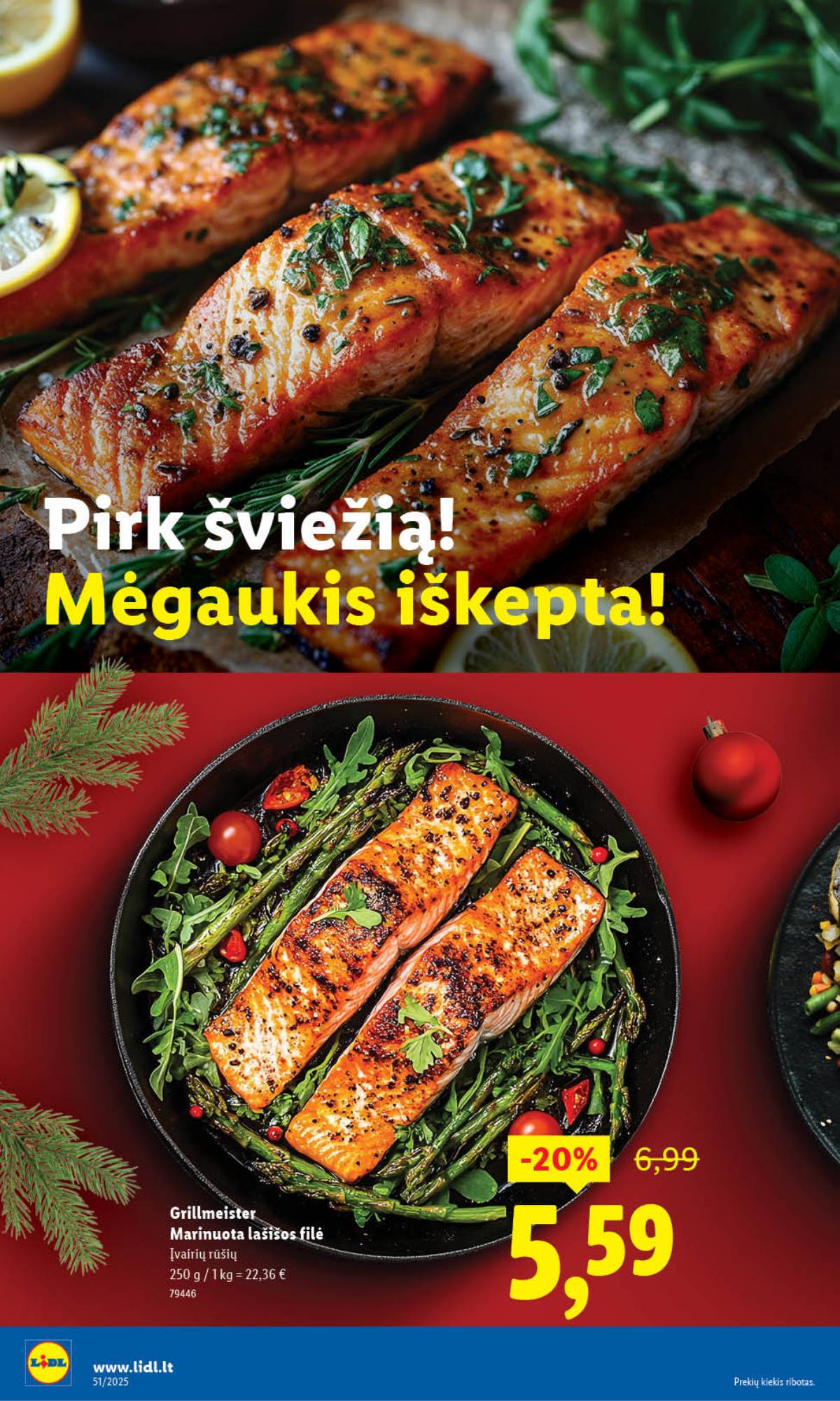 Lidl - LIDL SAVAITĖS Maisto prekių akcijų leidinys 52 puslapis
